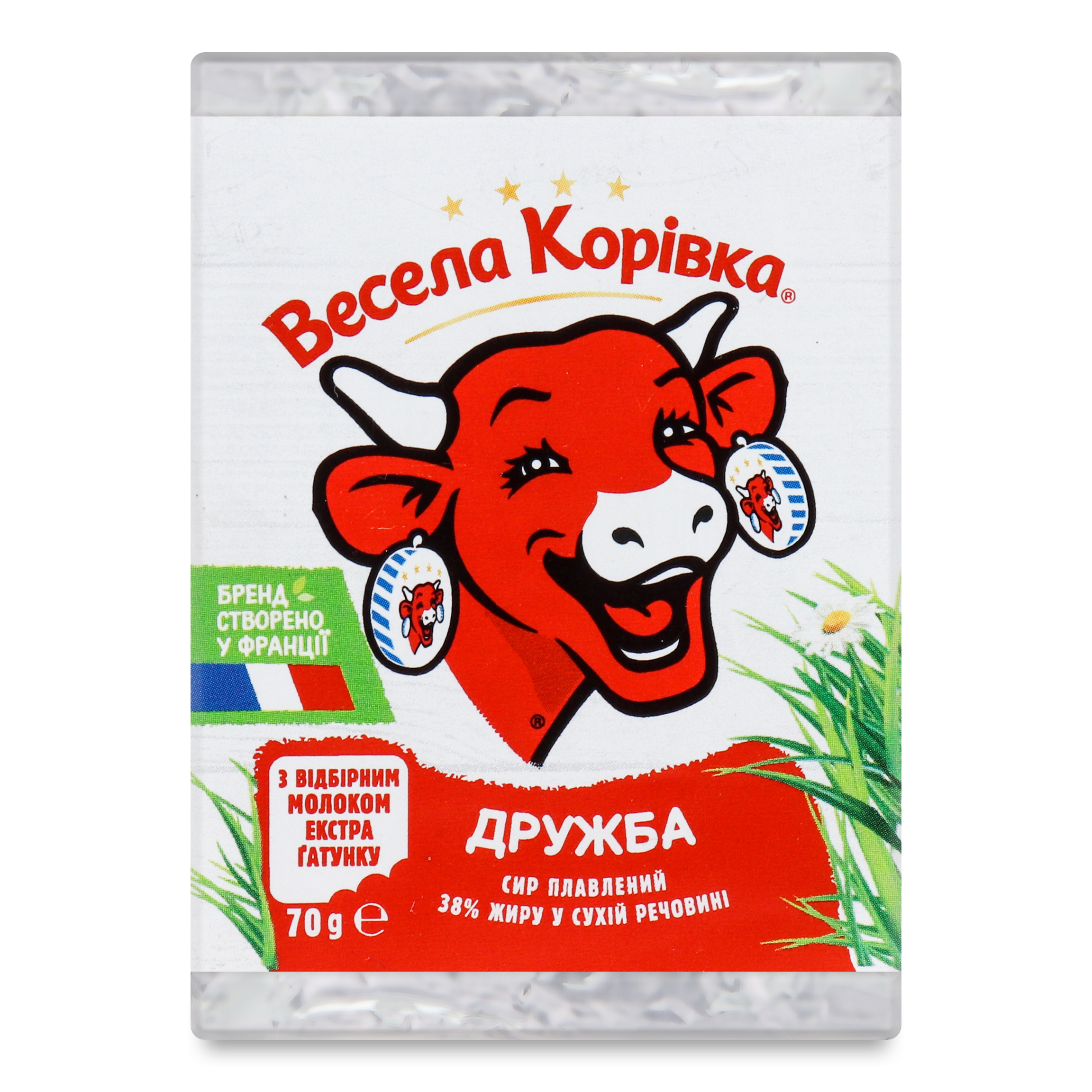 Vesela Korivka Druzhba Processed Сheese 38% 70g