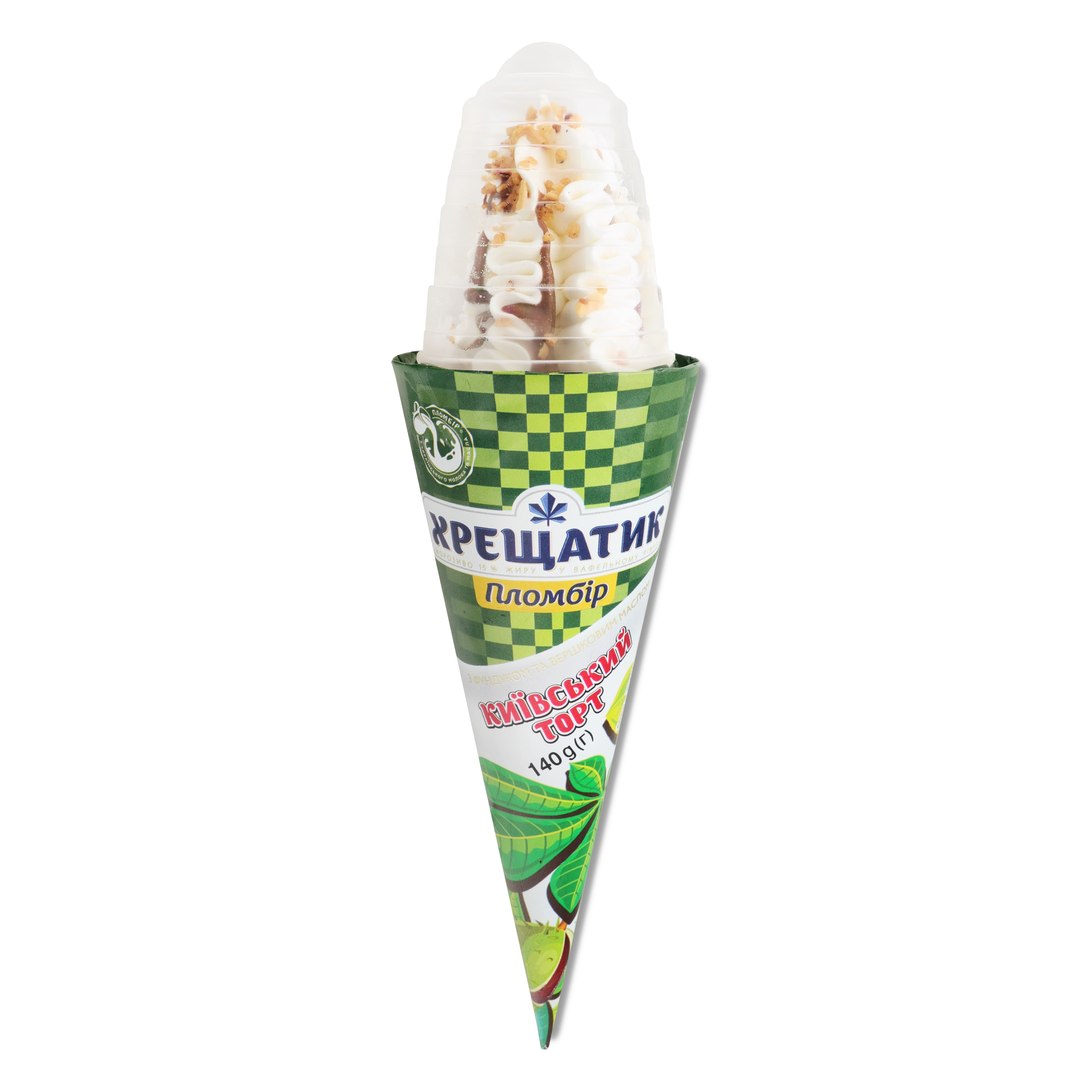 Khreschatyk Kievsky ice cream cone 140g 2