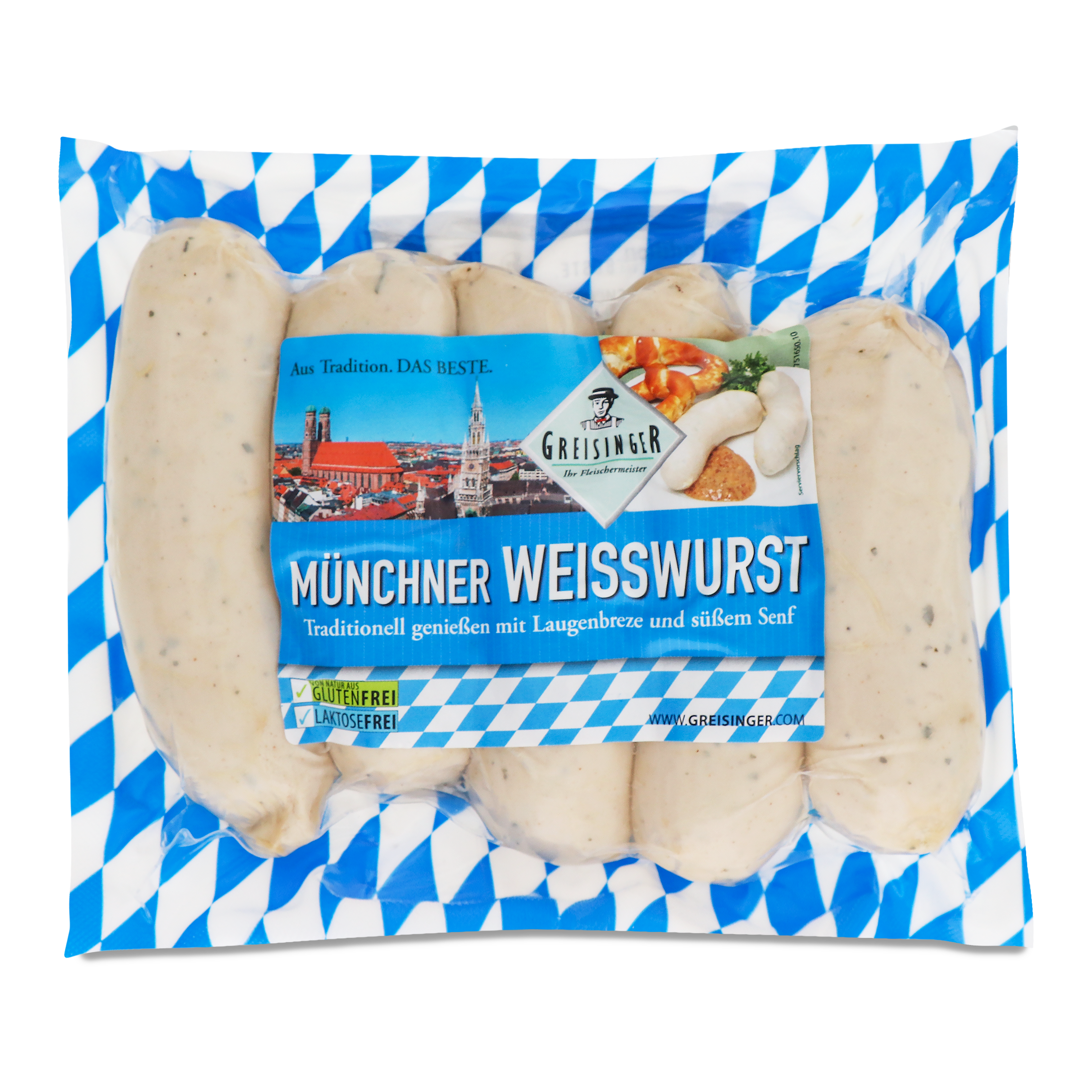 Greisinger Sausages Munich 350g