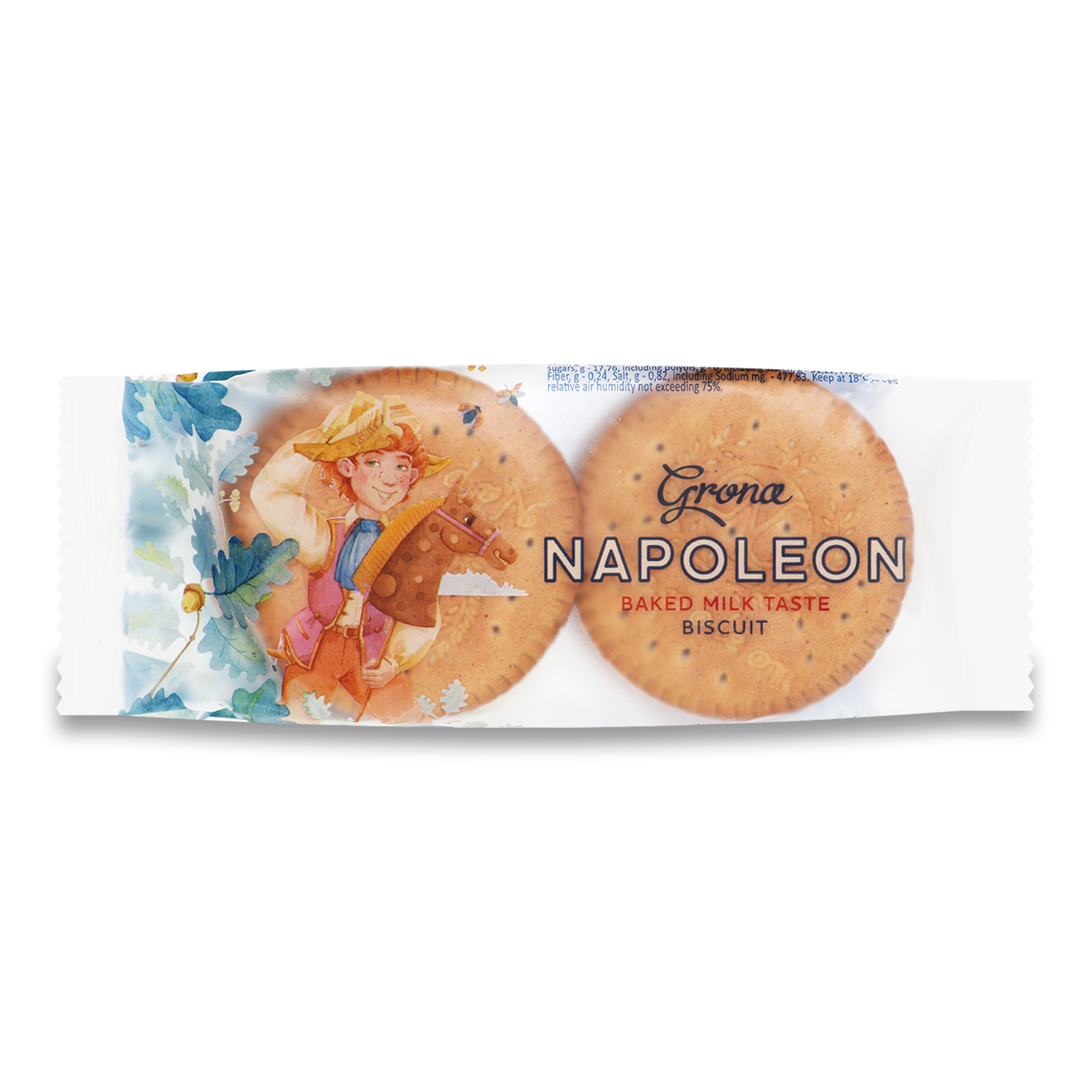 Печиво Grona Наполеон з ароматом пряженого молока 72г