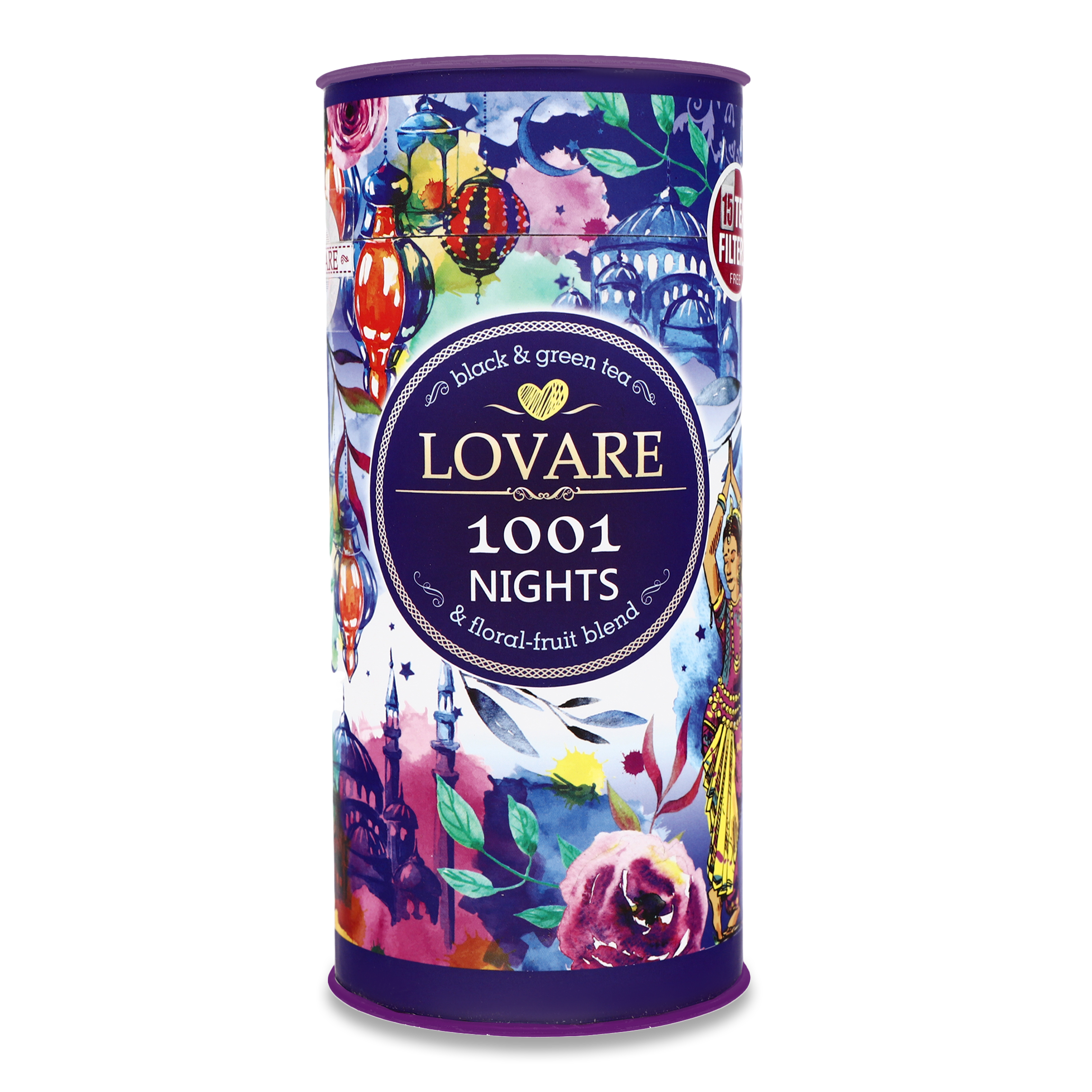 Lovare 1000 And 1 Night Black Tea with berries and fruits 80g