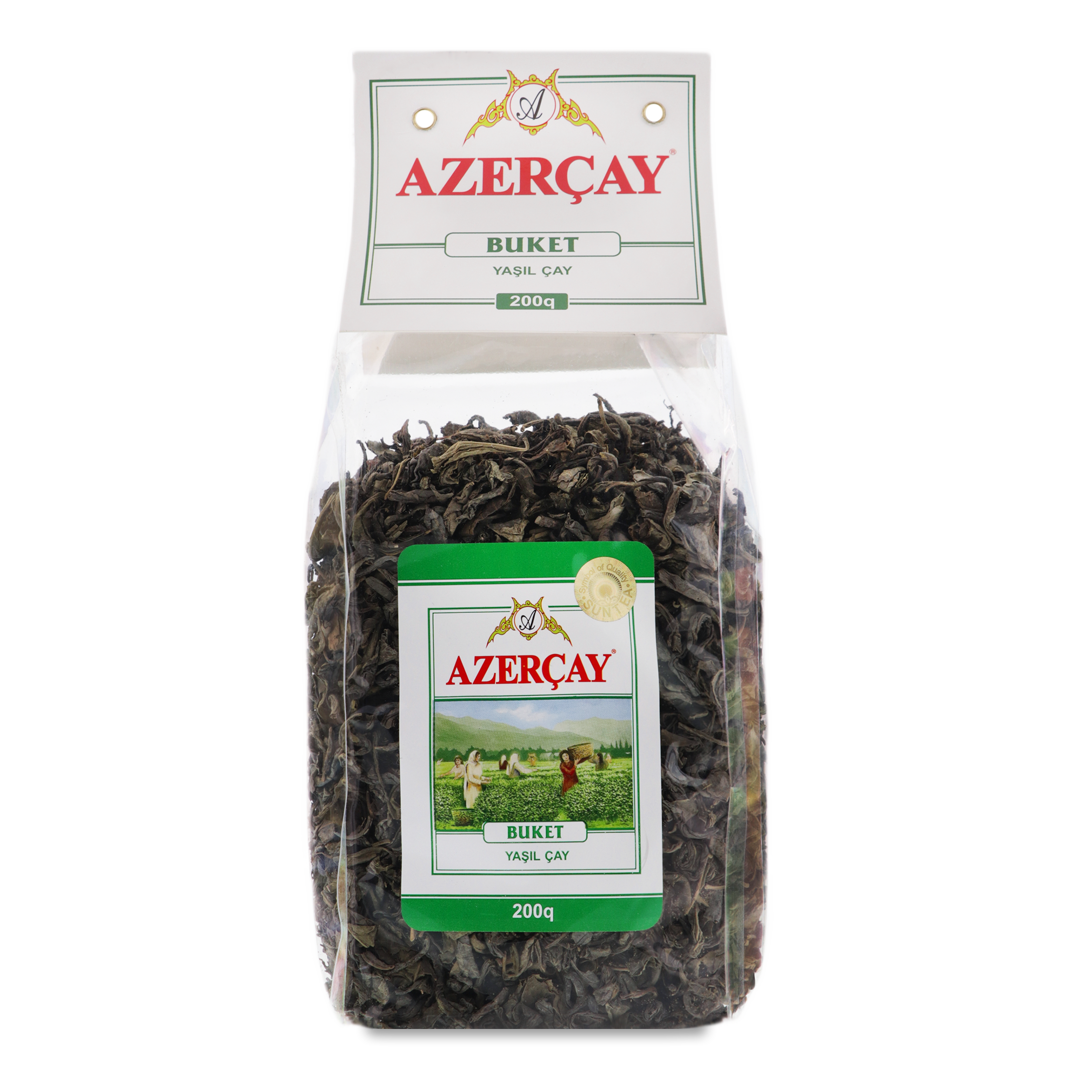 Чай зеленый Azercay Buket 200г