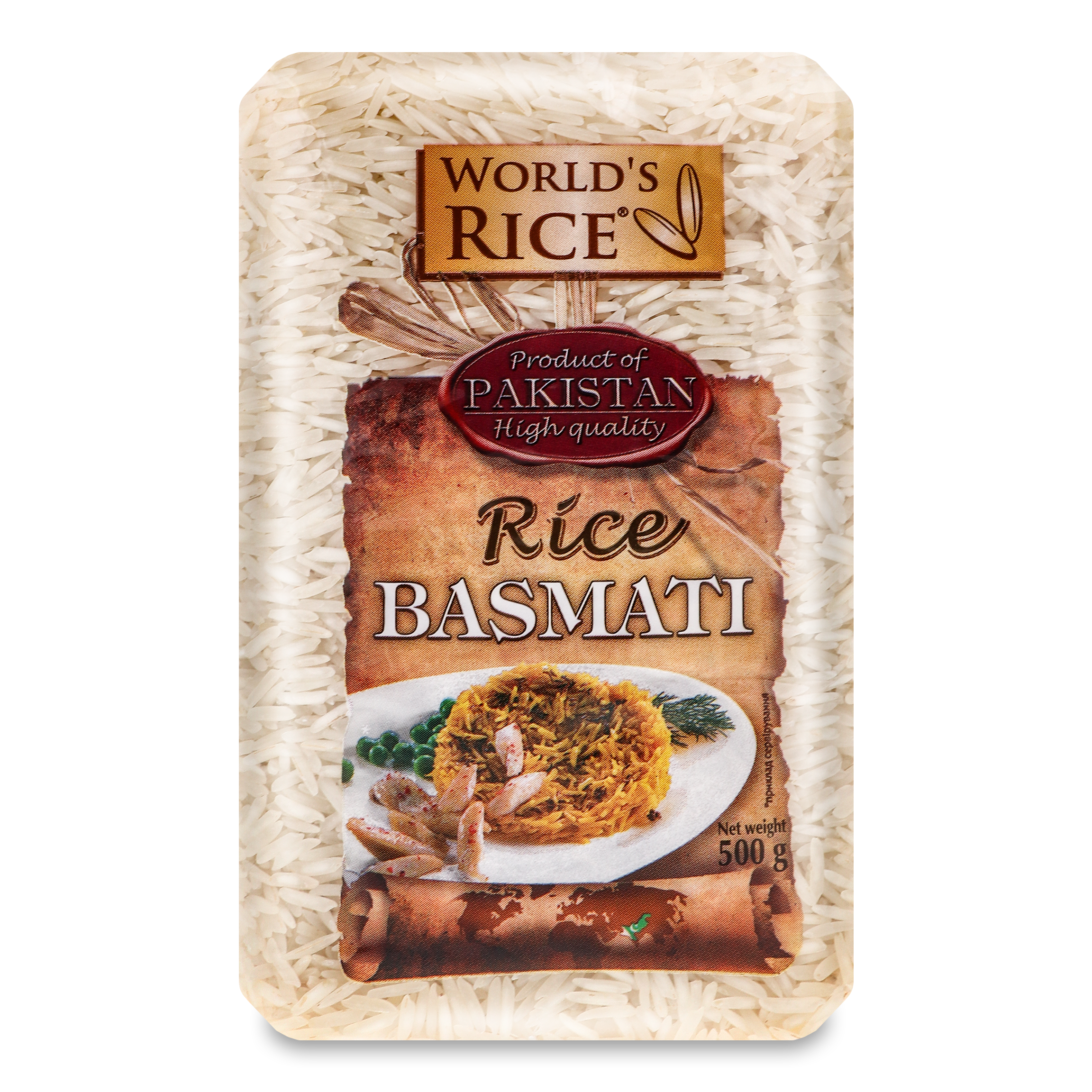 World`s Rice Basmati Rice 500g