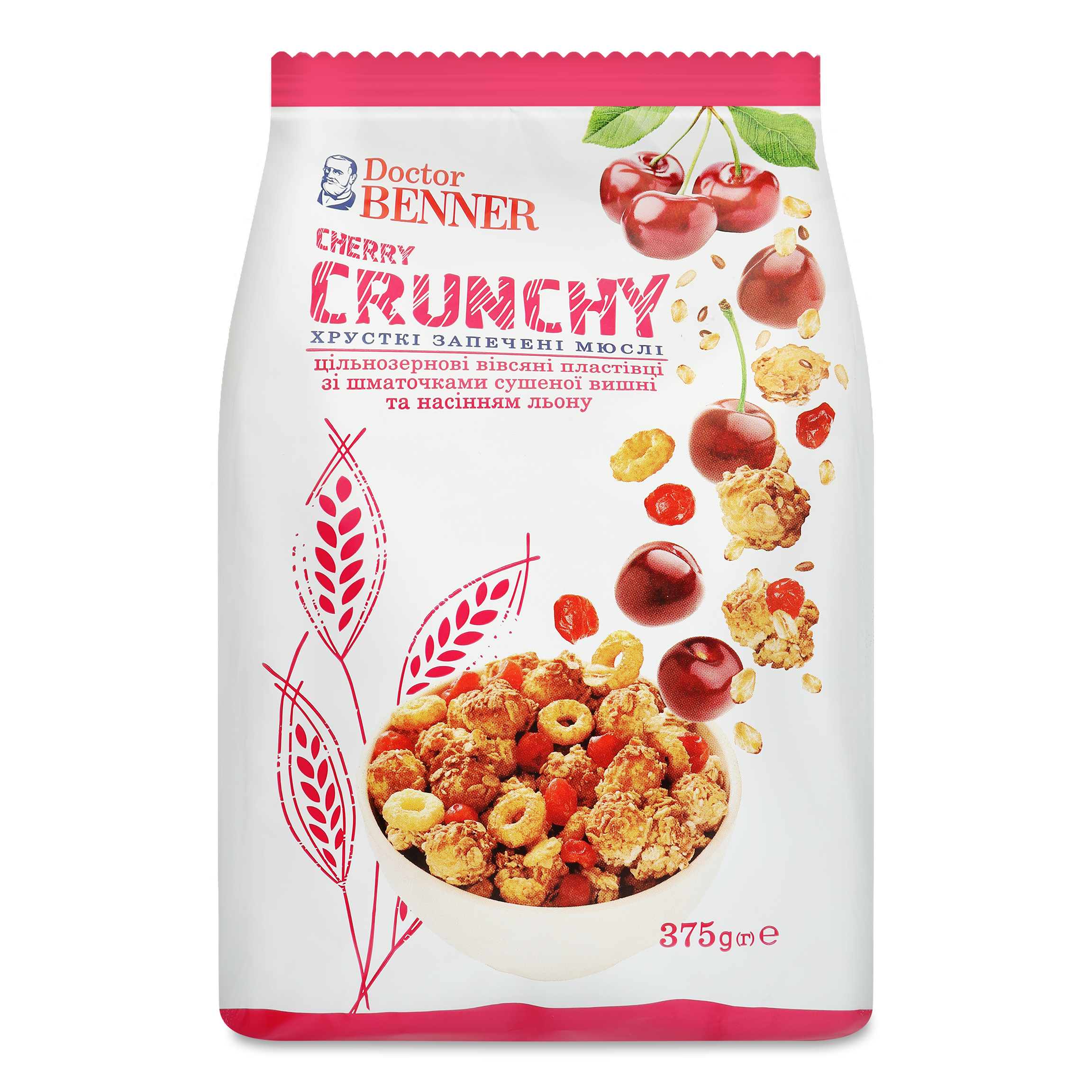 Doctor Benner Crunch cherry 375g