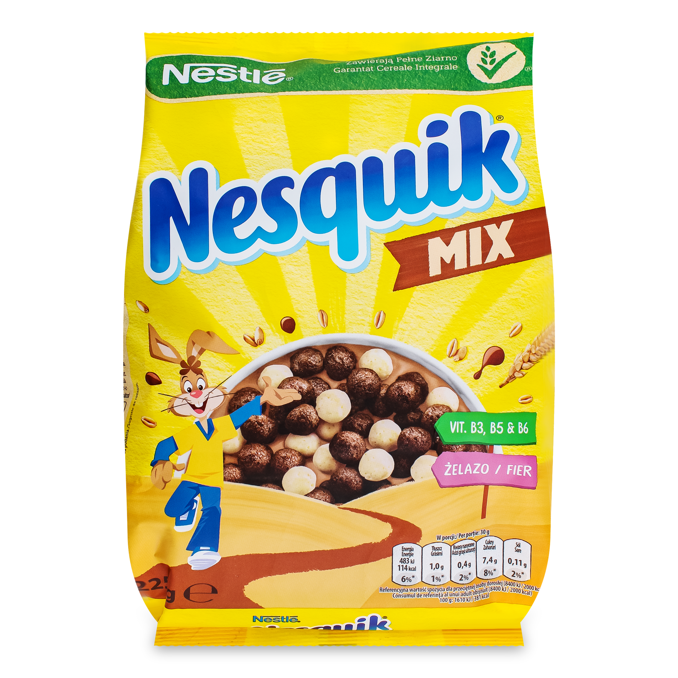 Сухой завтрак Nestlé Nesquik Mix 225г