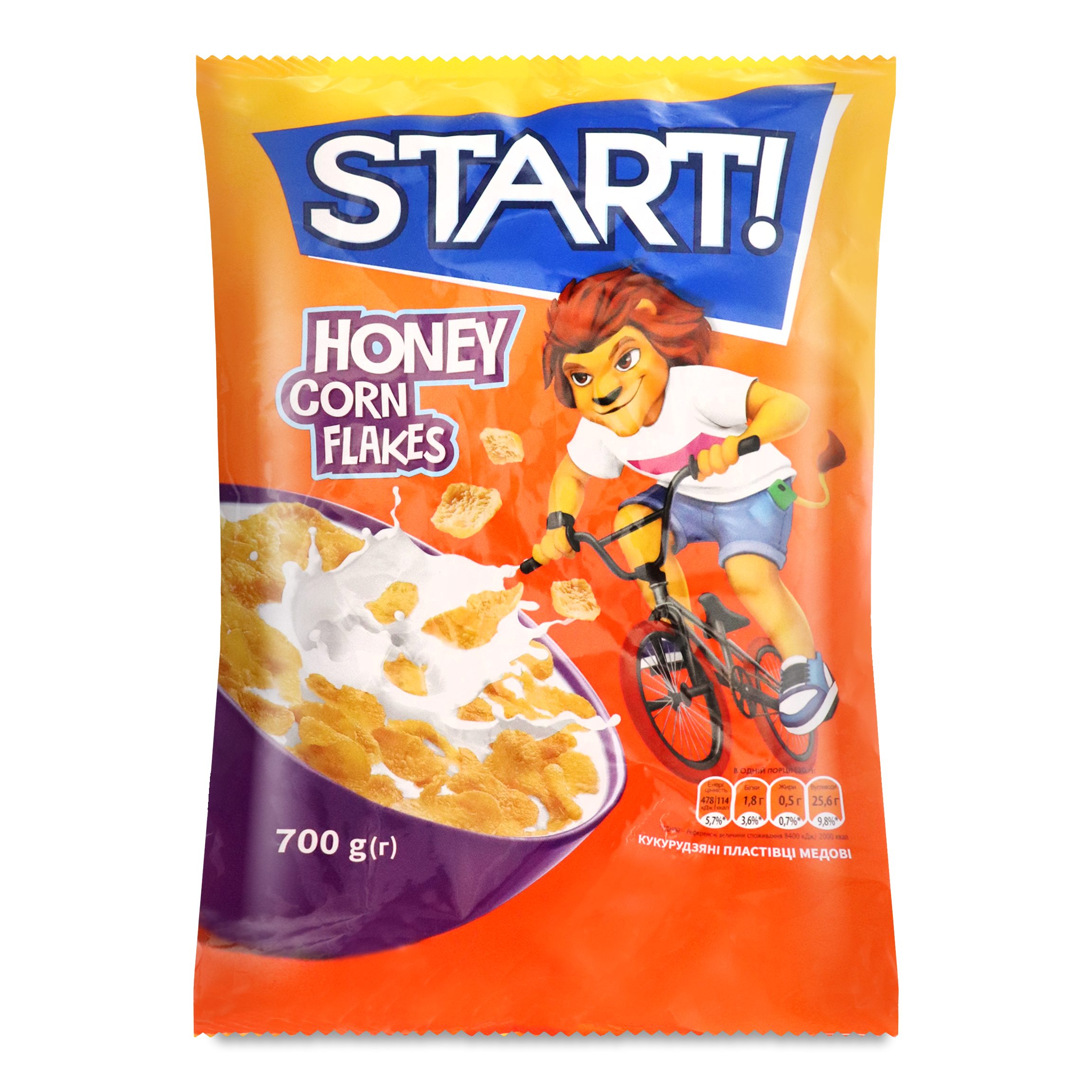Start! Honey Corn Flakes 700g