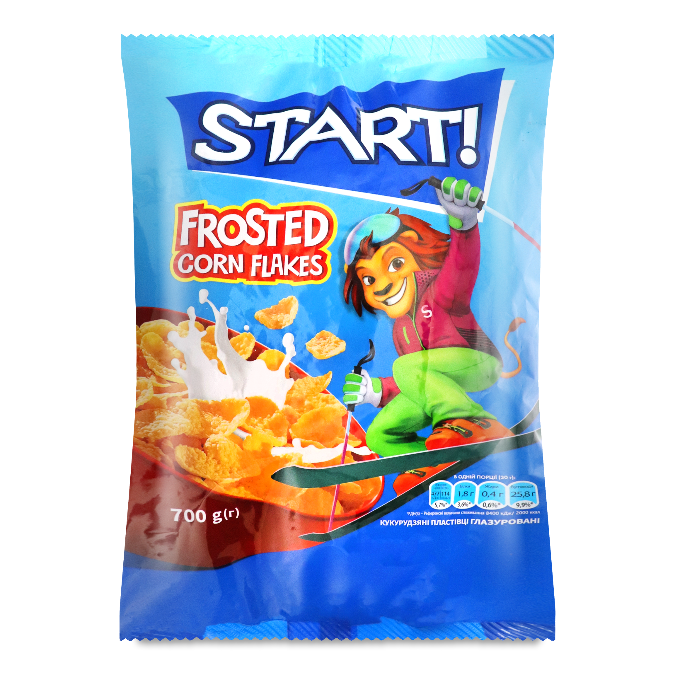 Start Frosted Corn Flakes Ready Breakfast 700g