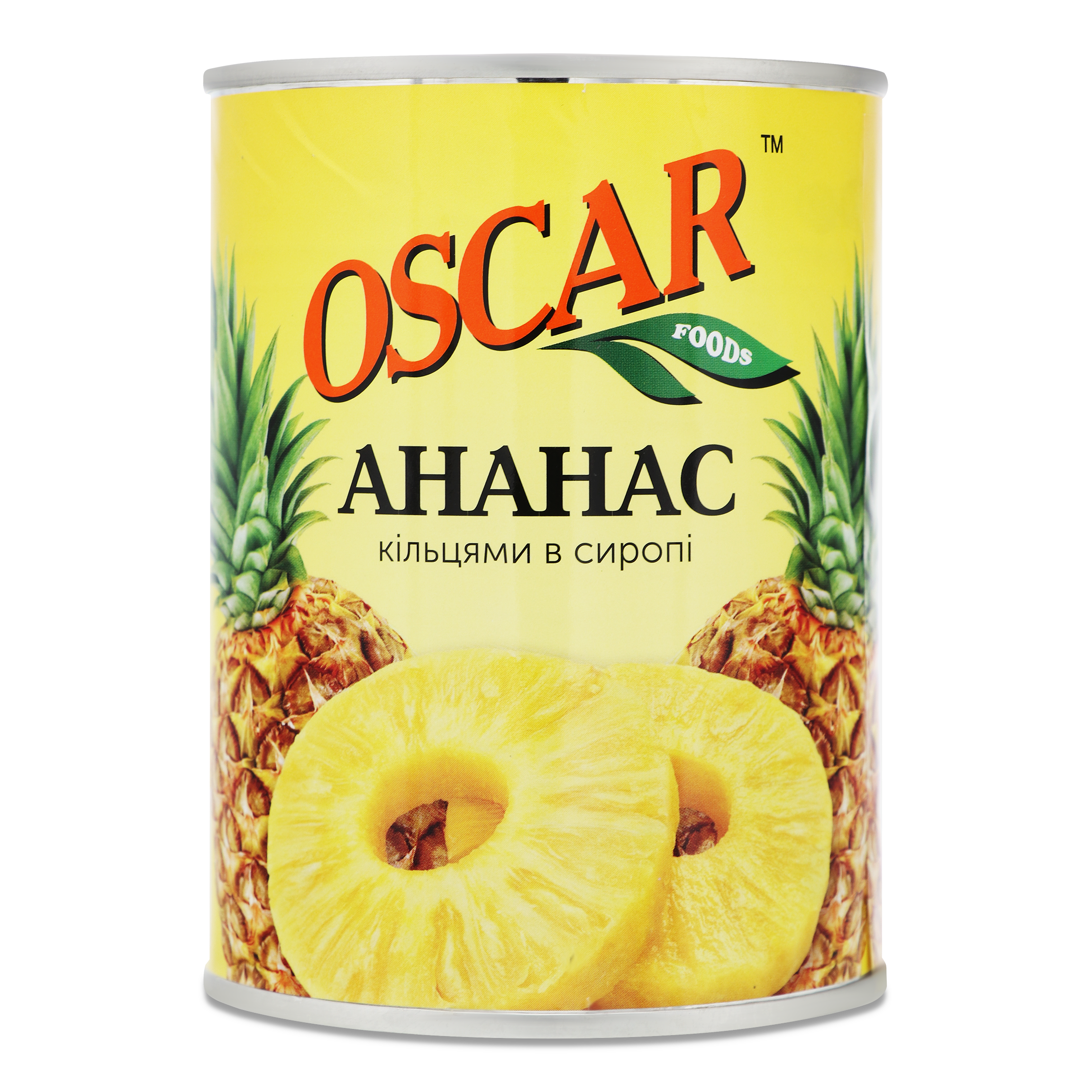 Pineapple slices Oscar in syrup 565g