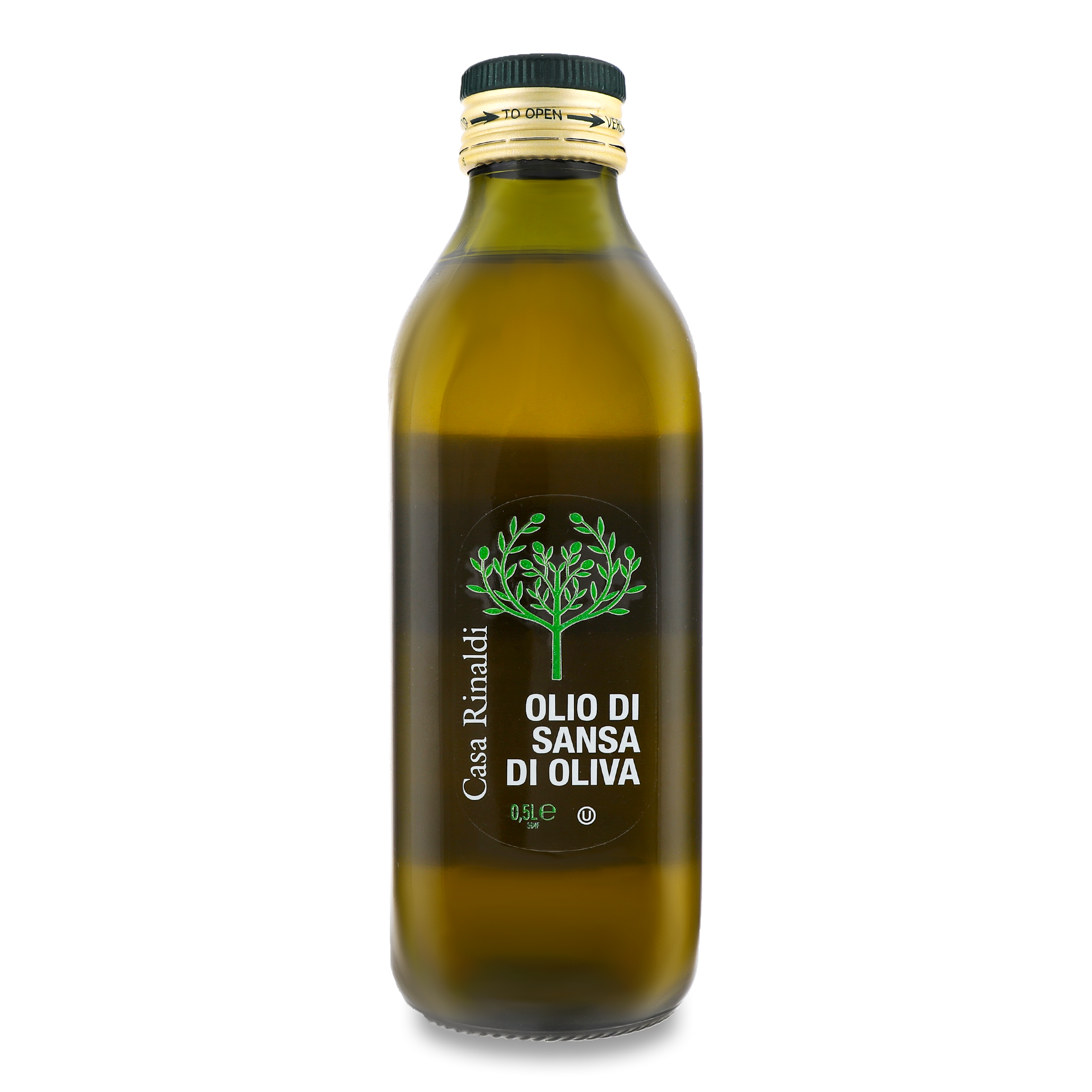 Casa Rinaldi Sansa Refined Olive Oil 500ml glass