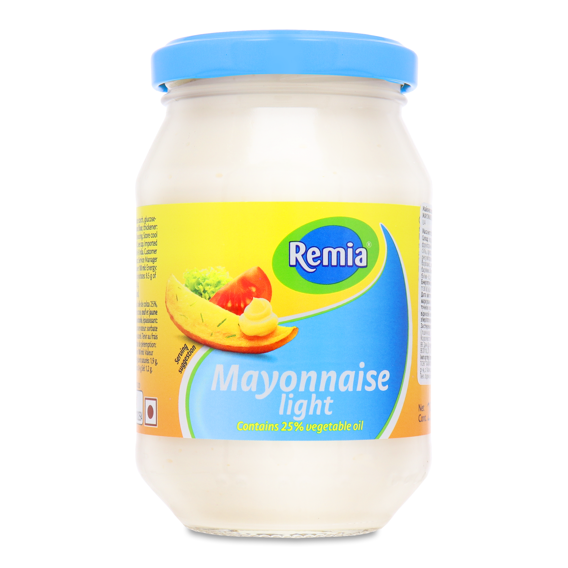 Remia light mayonnaise 25% 250ml