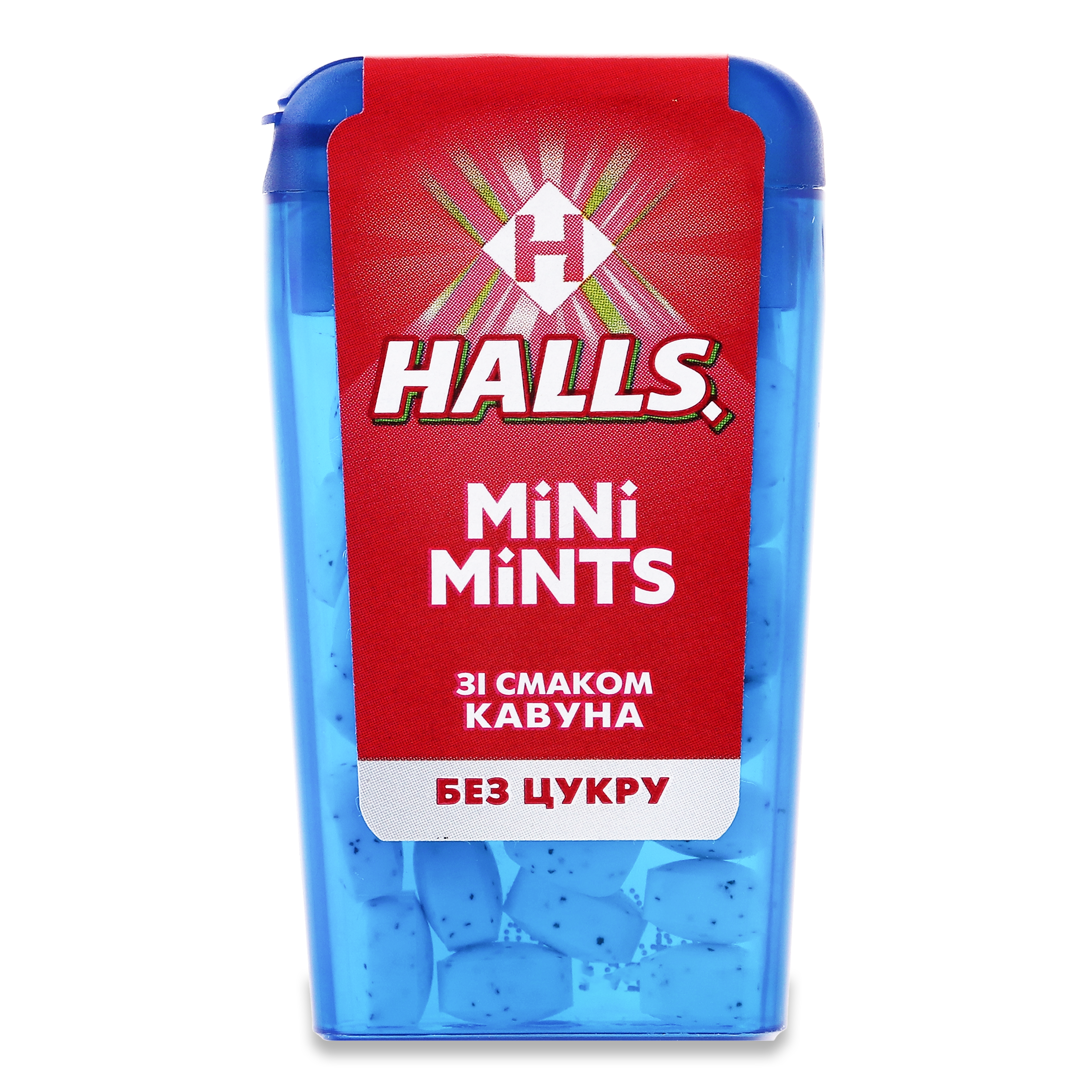 Конфеты Halls Mini mints со вкусом арбуза 12,5г