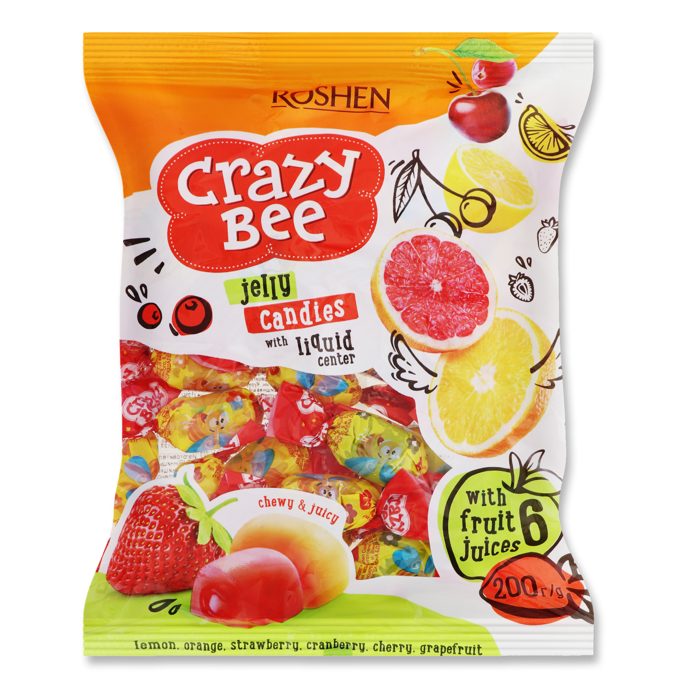 Roshen Crazy Bee Candy 200g