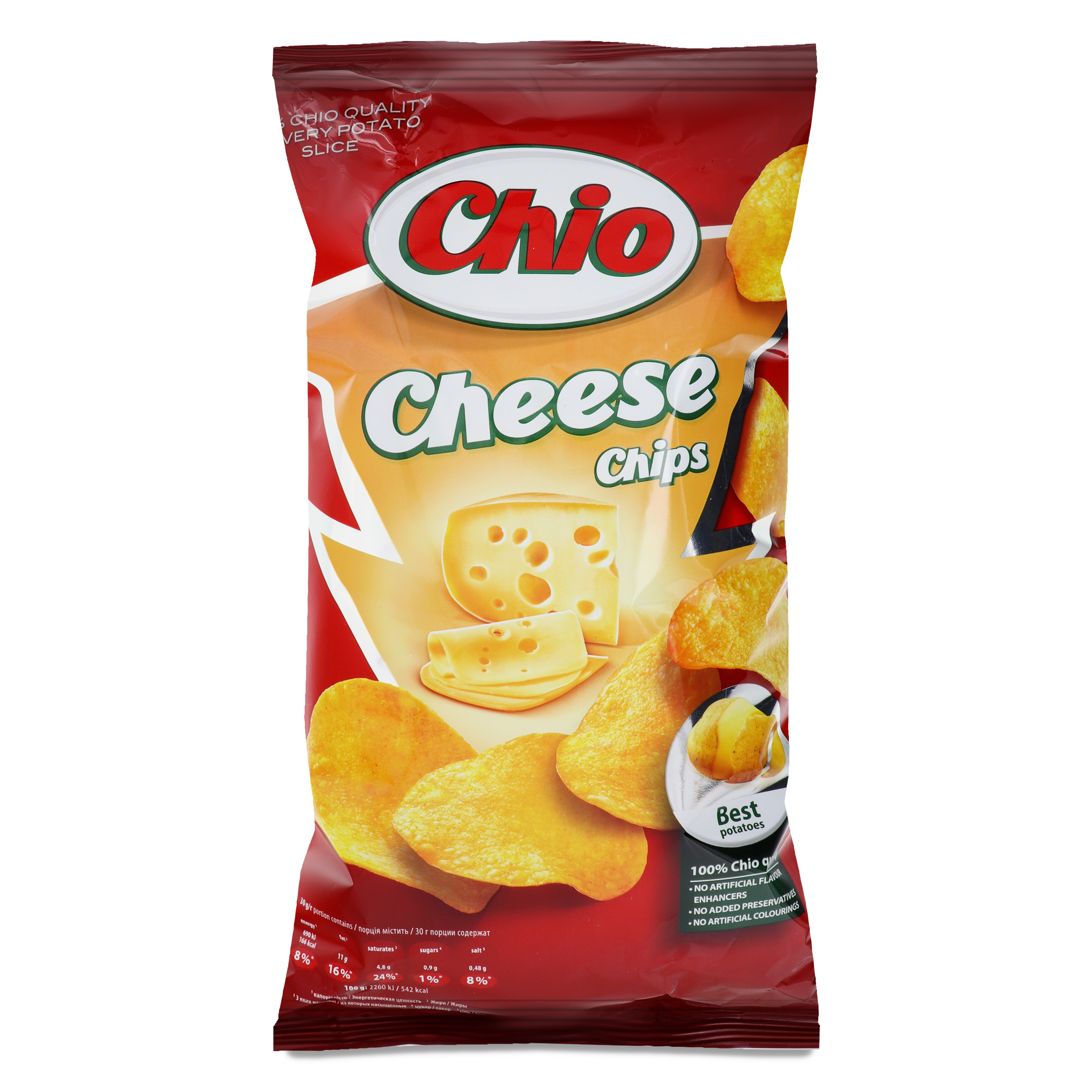 Chio-Wolf potato chips with cheese 150g