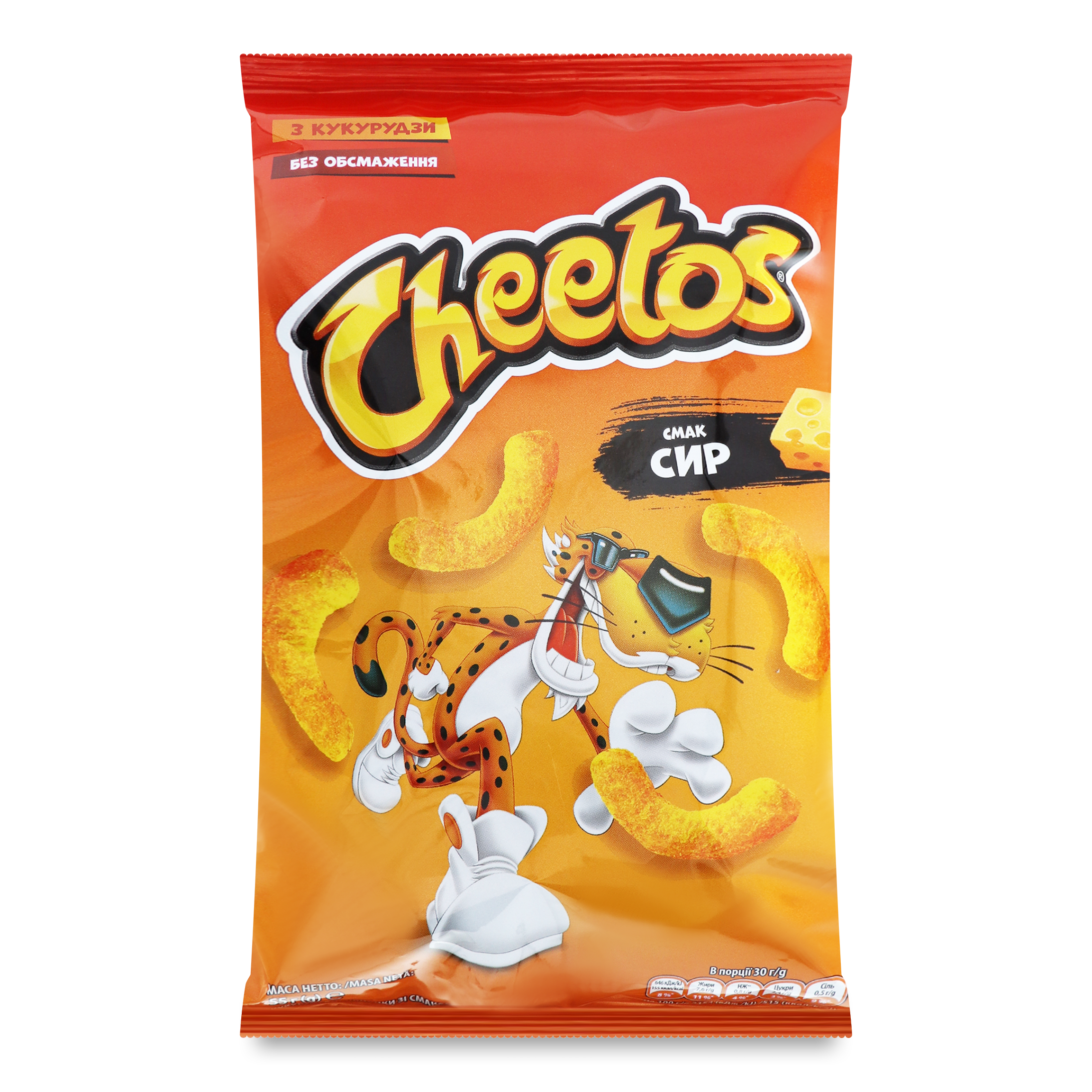 Палички Cheetos кукурудзяні зі смаком сиру 55г