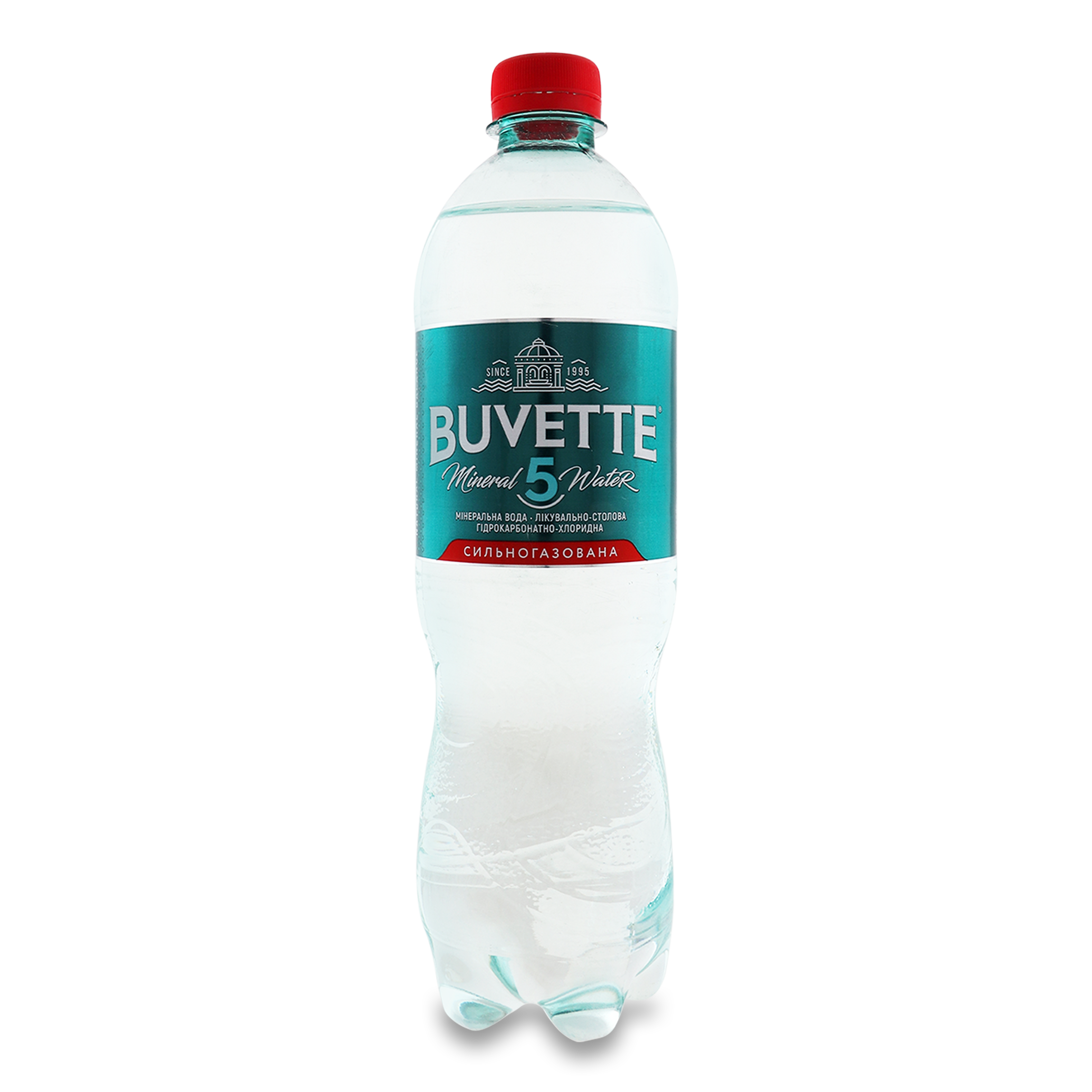 Вода мінеральна Buvette 5 сильногазована 0.75л