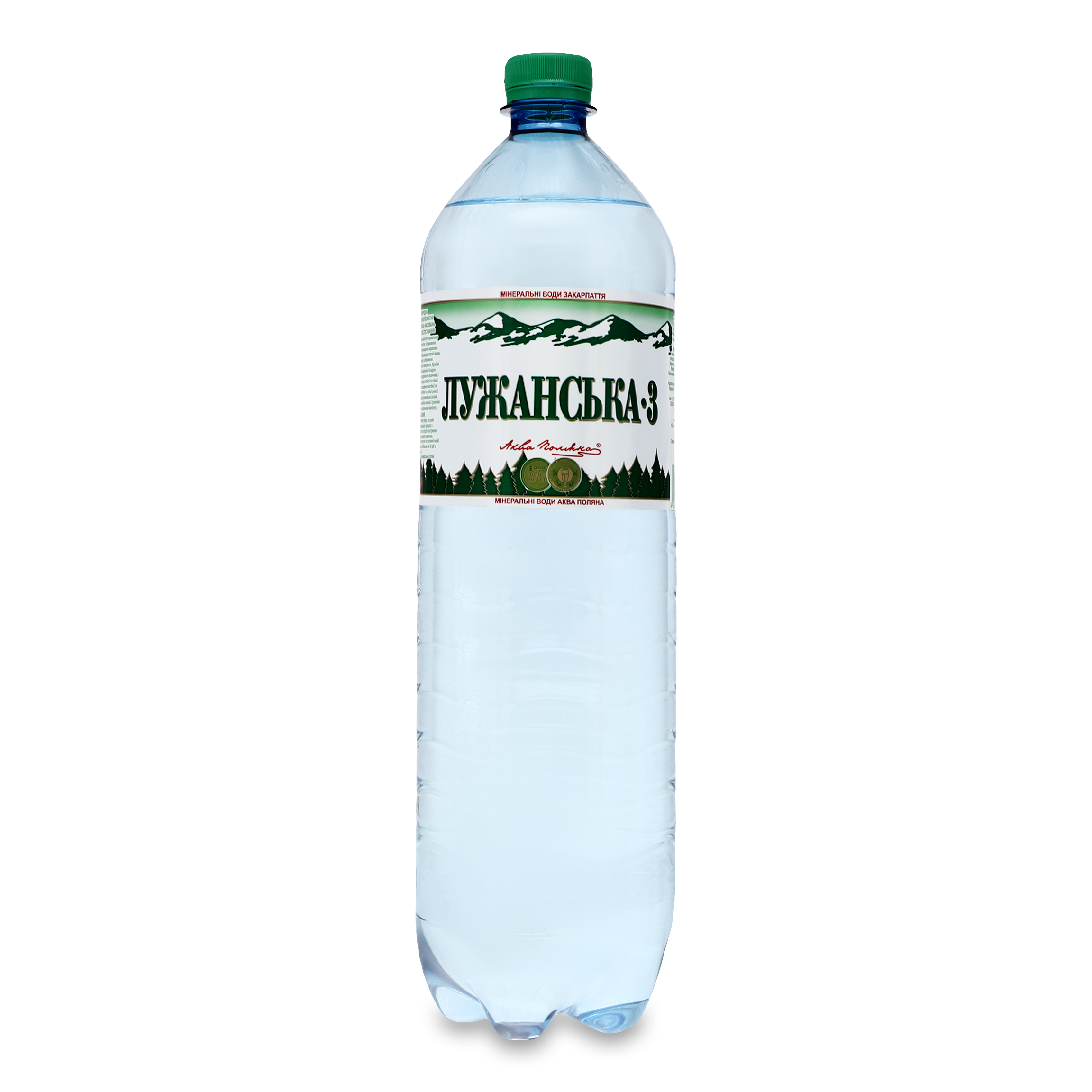 Bold sparkling medical-table water Luzhanska 1,5l
