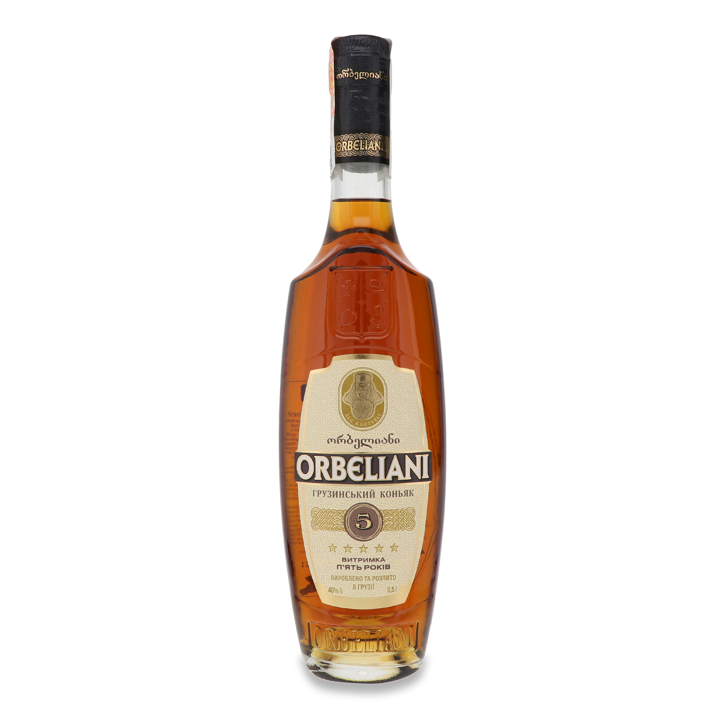 Orbeliani 5 Years Cognac 40% 0,5l