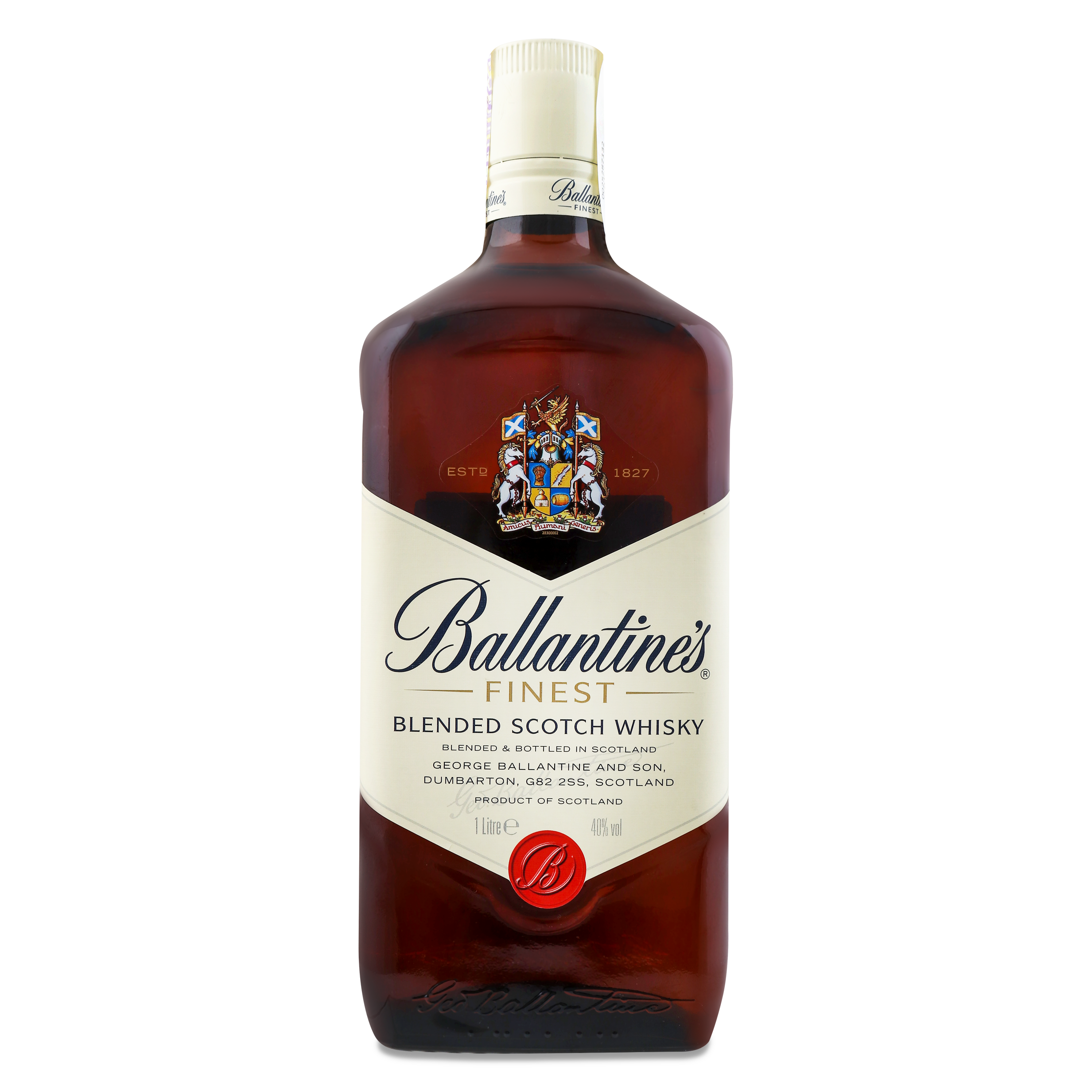 Ballantine's Finest Blended Scotch Wiskey 40% 1l