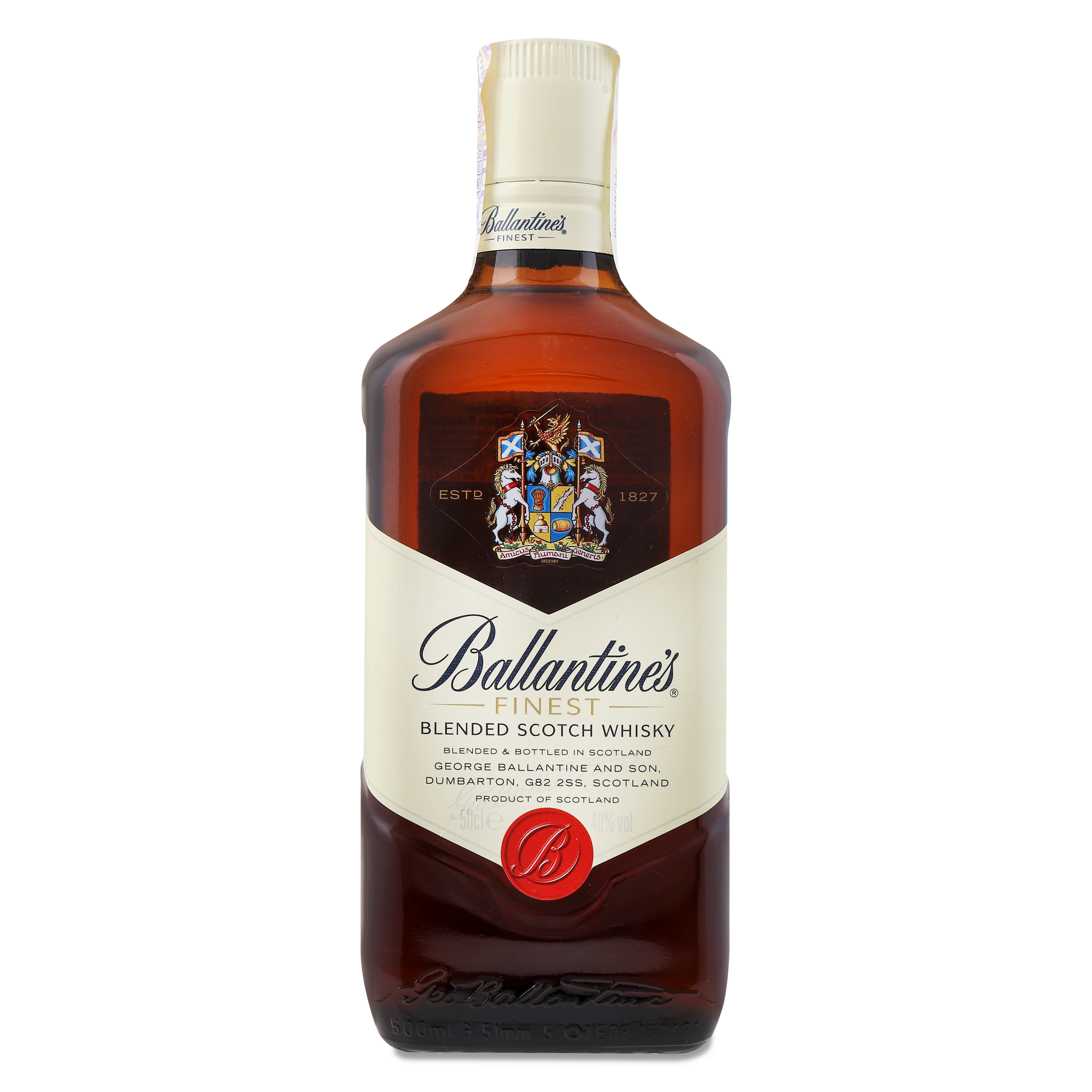 Ballantines Finest Blended Scotch Wiskey 0,5l 
