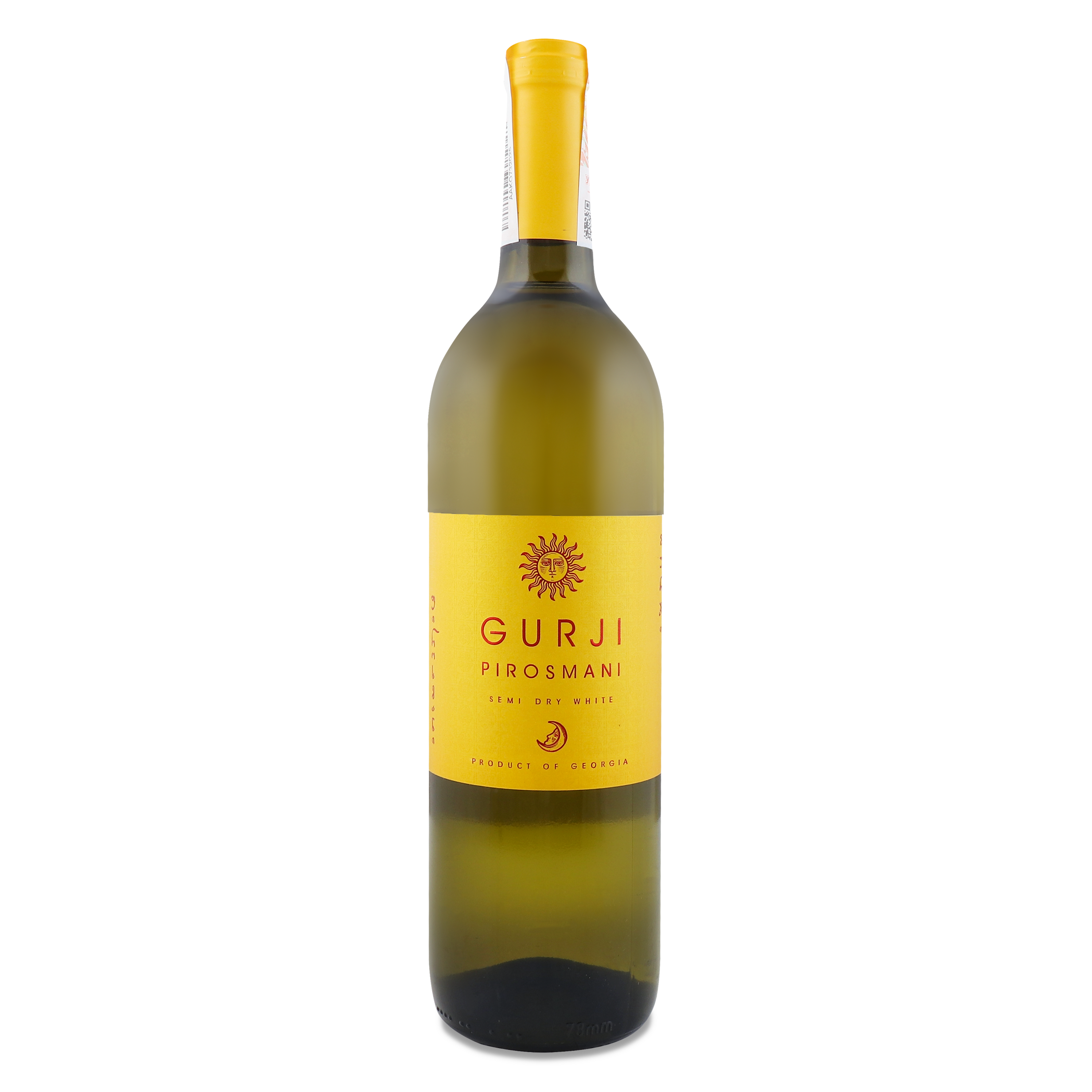 Wine Gurji Pirosmani White Semi-Sweet 11% 0,75l
