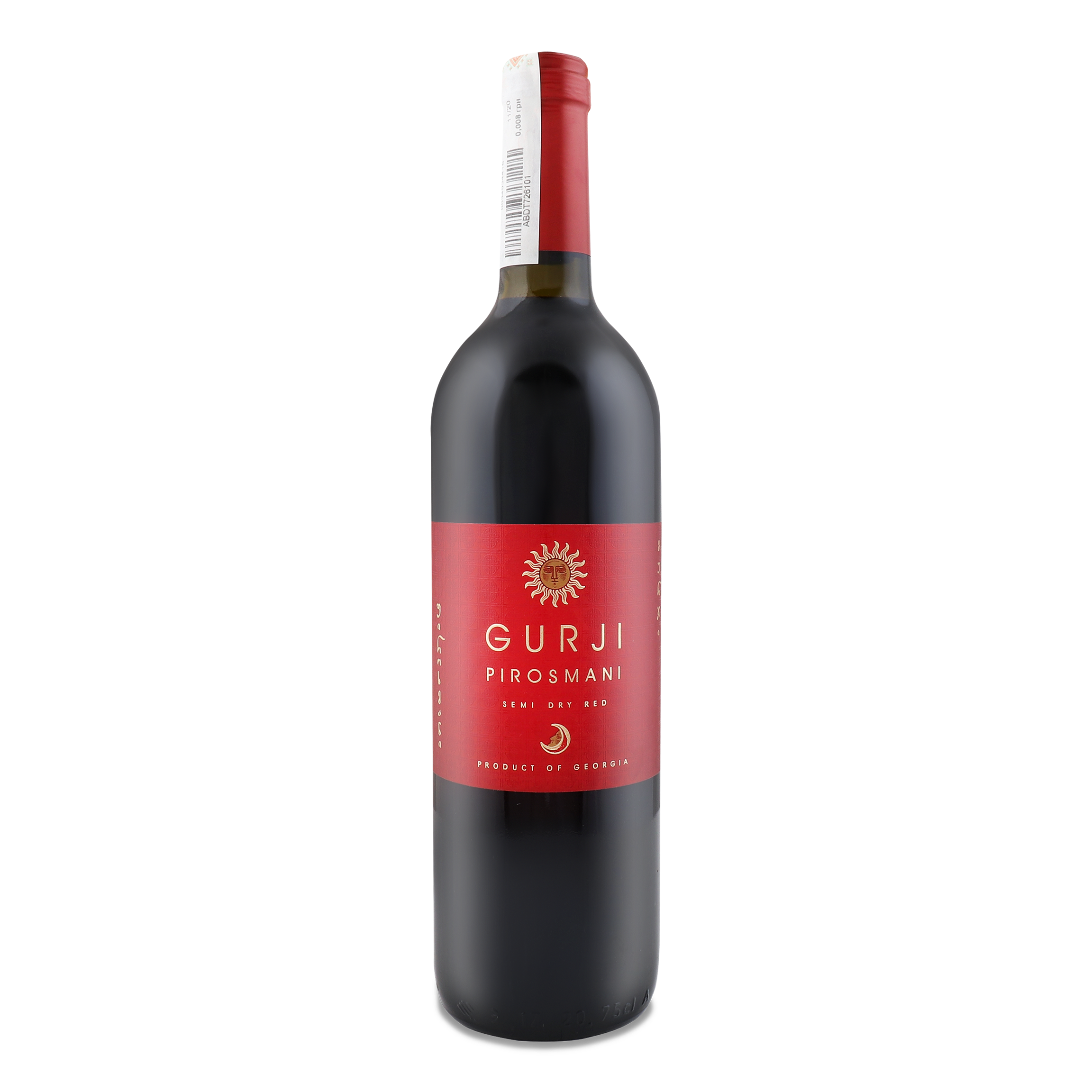 Gurji Pirosmani Red Semi-Dry Wine 11% 0,75l