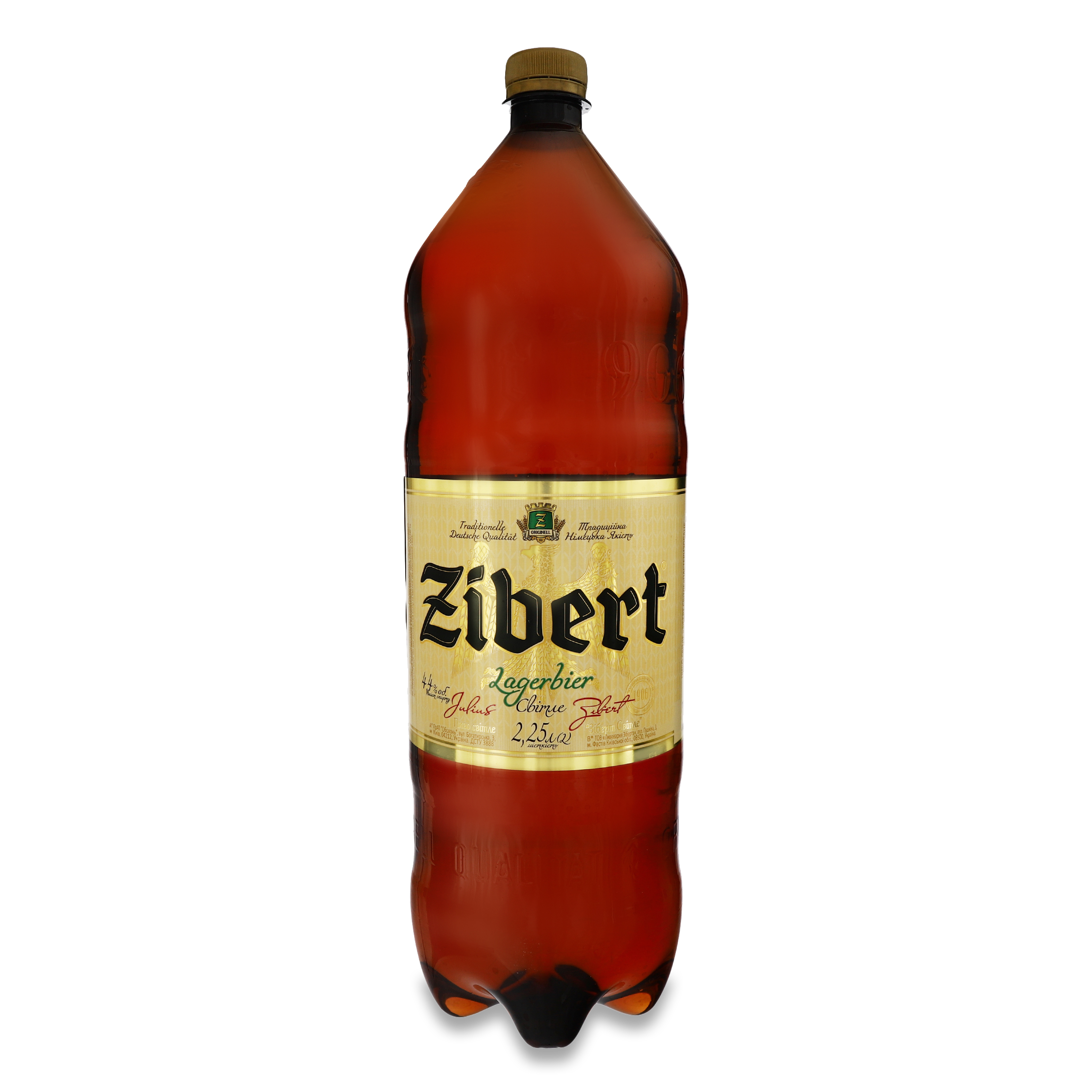 Пиво Zibert Светлое 4,4% 2,25л