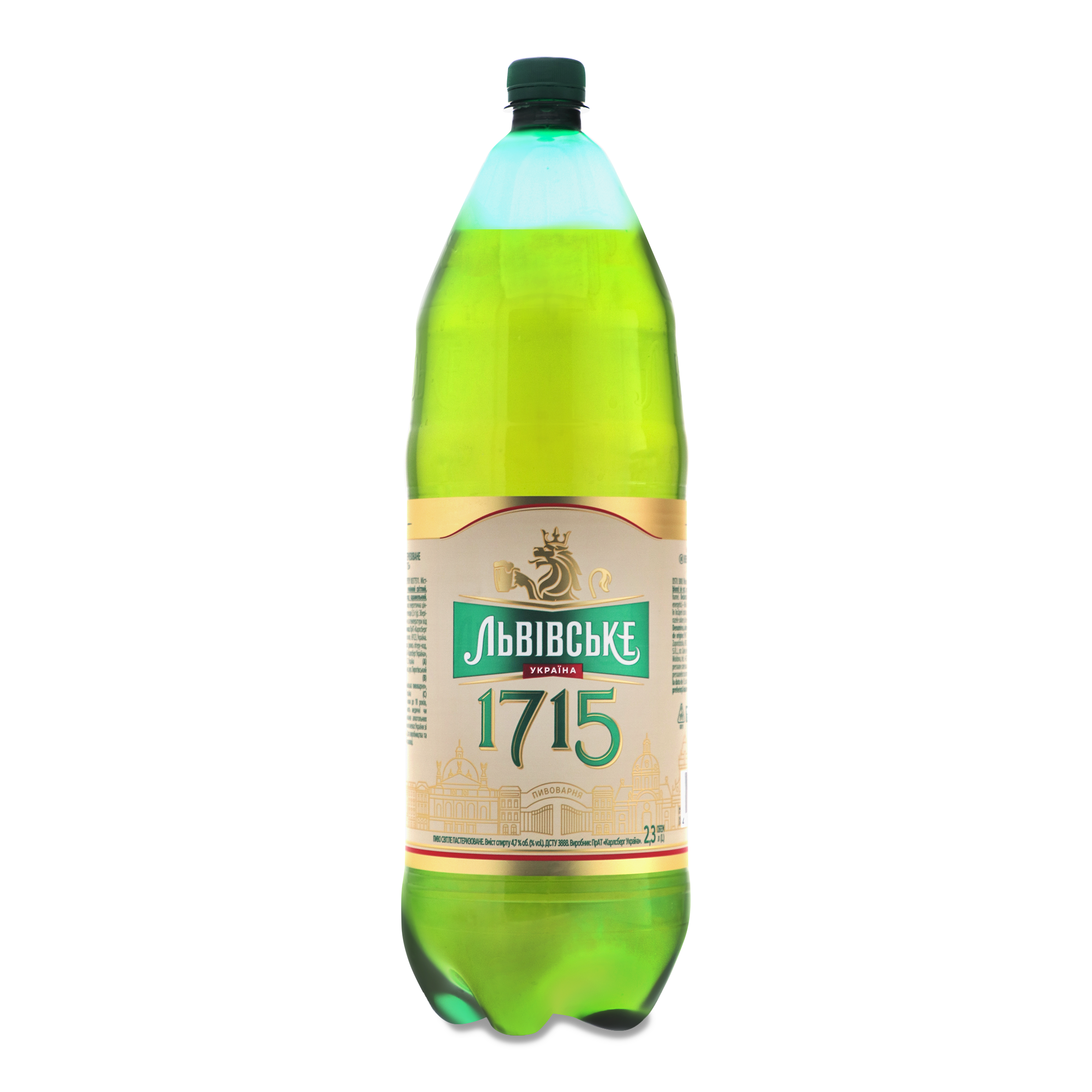 Lvivske 1715 Light Beer 4,7% 2,3l