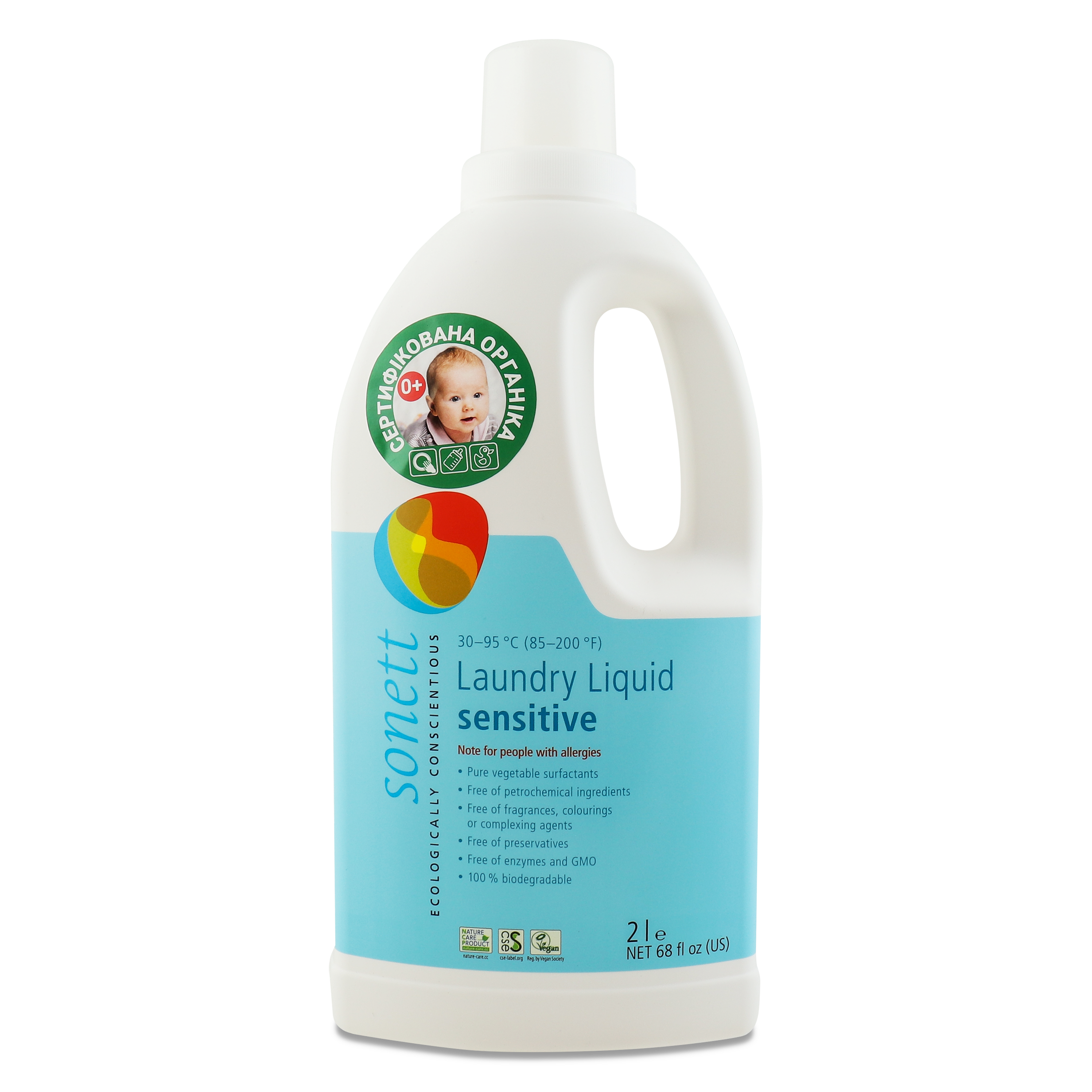 Sonett Liquid Organic Detergent 2l