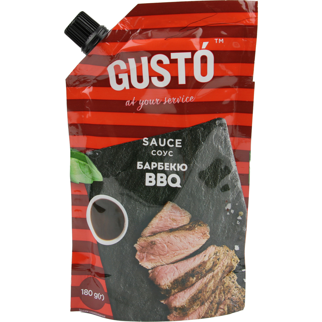 Gusto Barbecue Sauce 180g 2