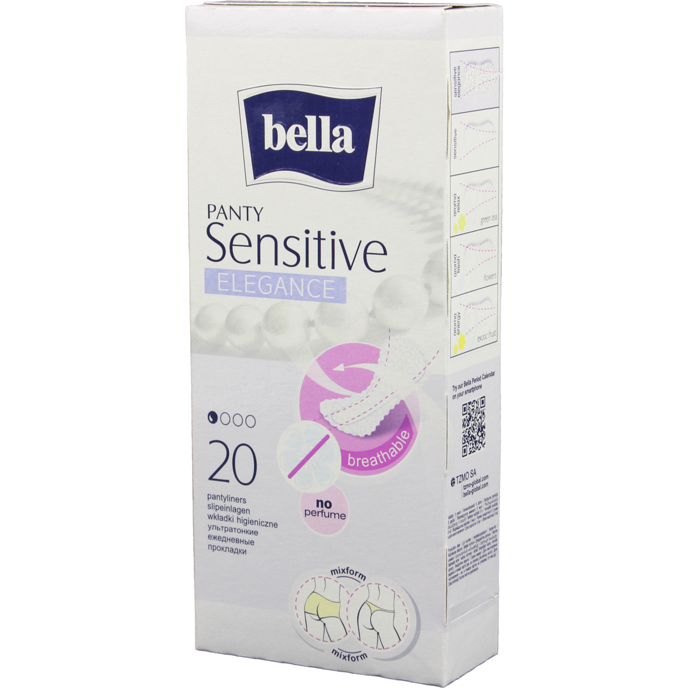 Bella Panty Sensitive Elegance Daily Pads 20pcs 2