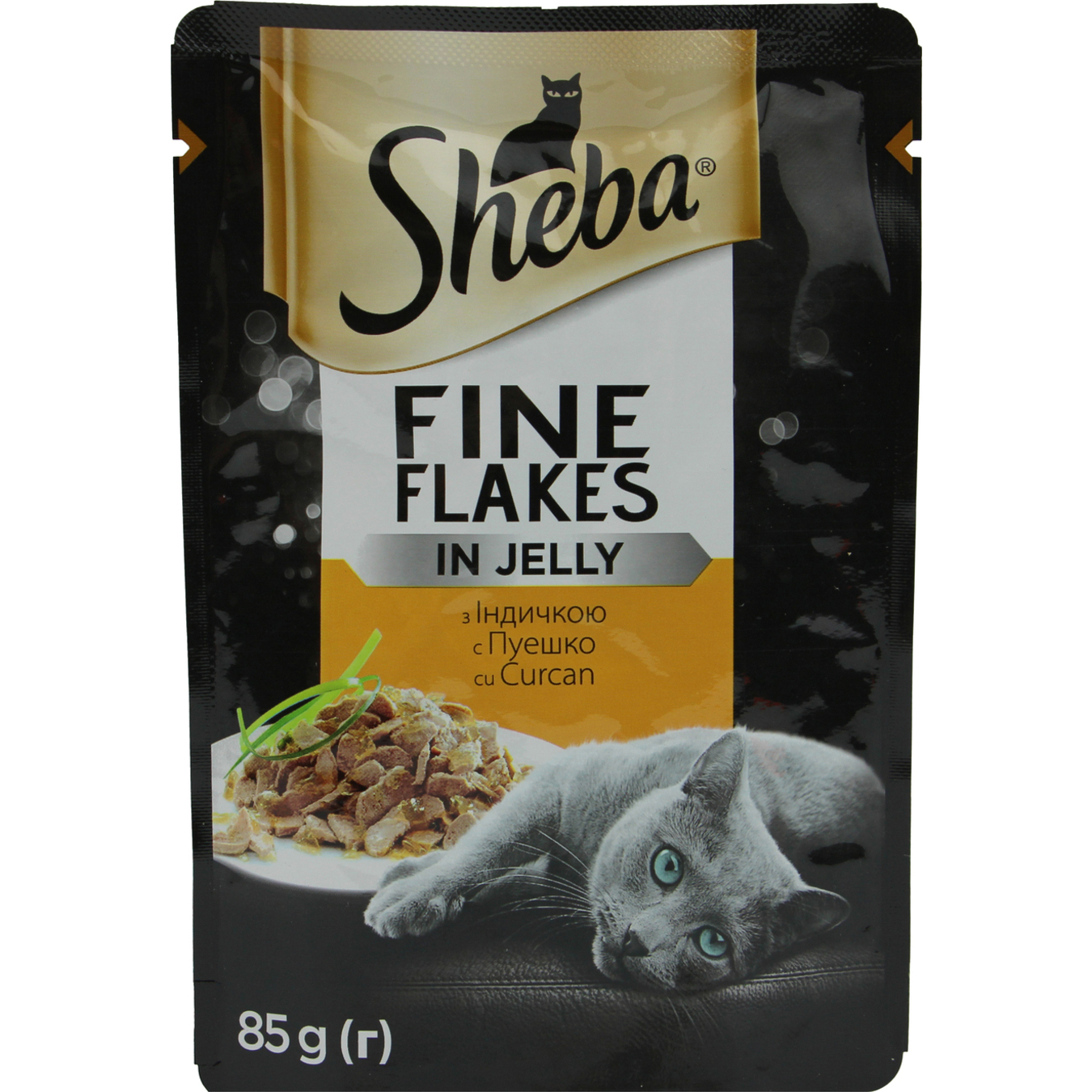 Sheba Delikatesse In Jelly With Turkey Cats Food 85g
