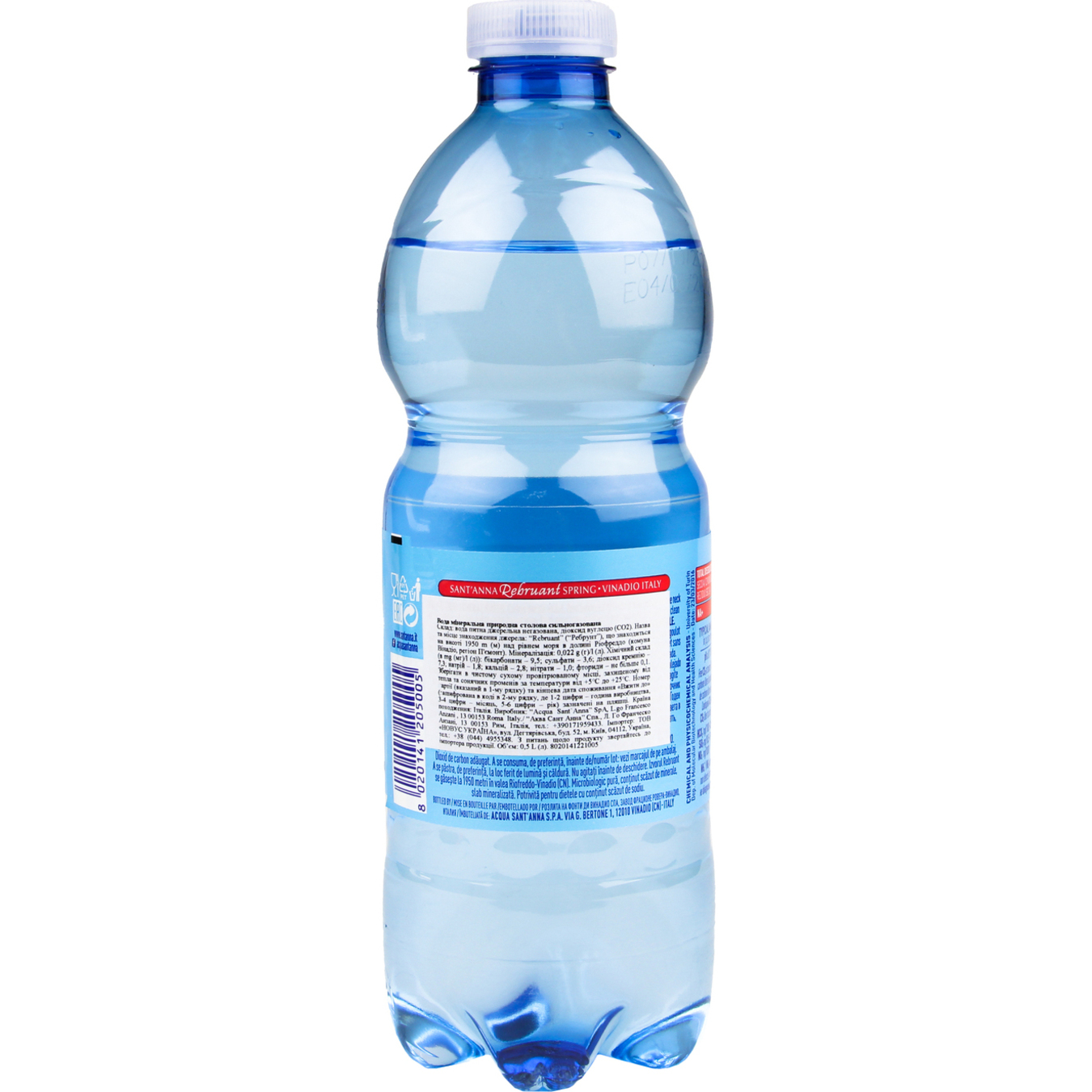Sant'Anna Natural Carbonated Mineral Water 0,5l 4
