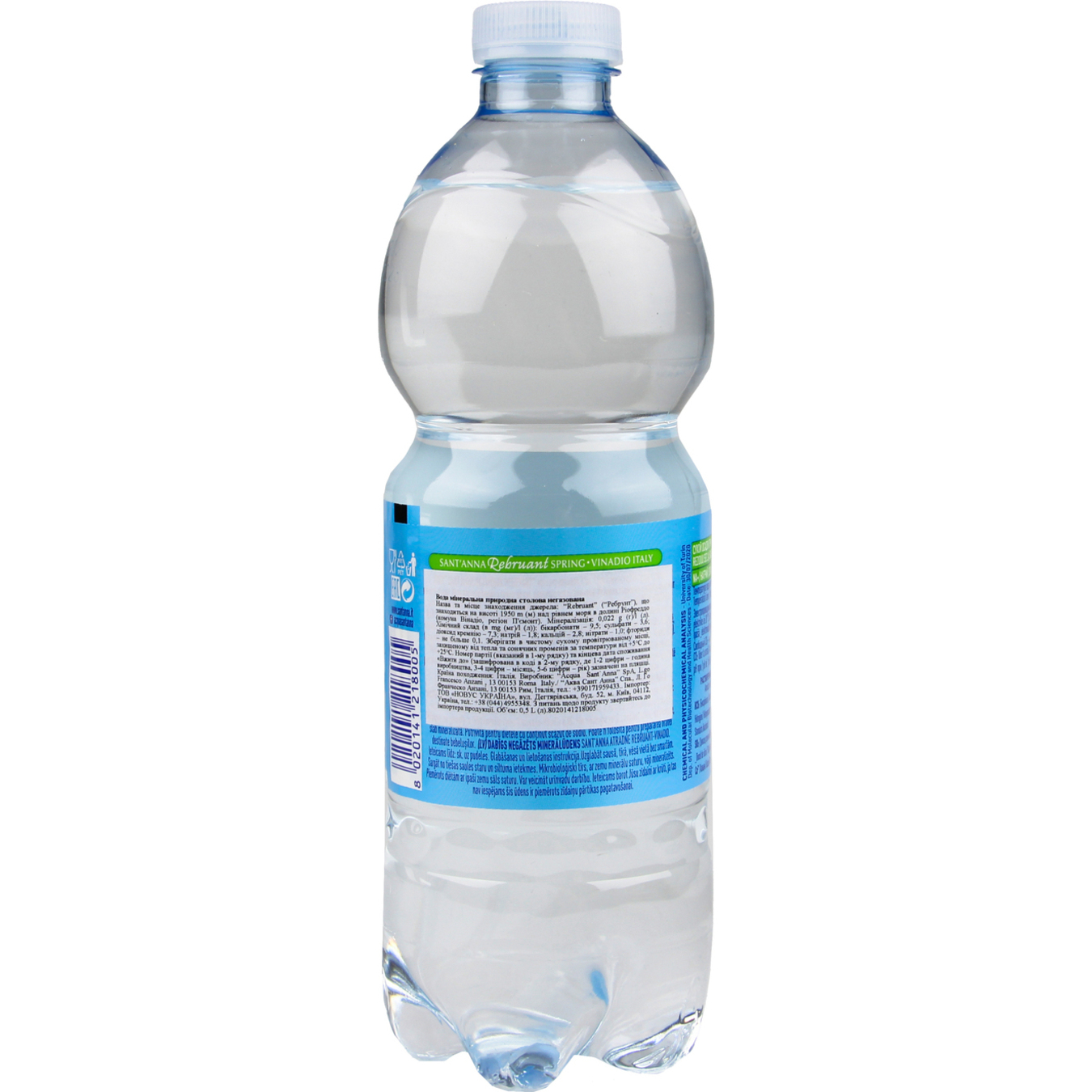 Sant'Anna Non-Carbonated Mineral Water 0,5l 2