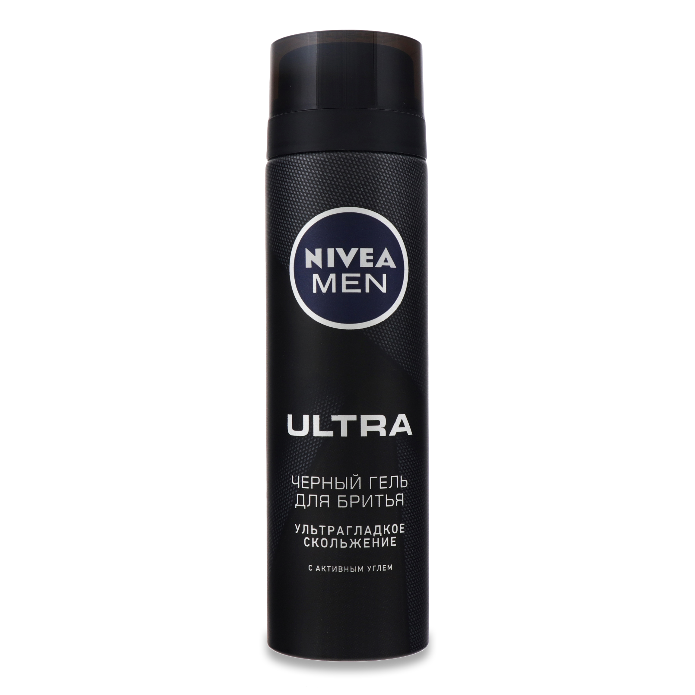 Гель Nivea Men Ultra для гоління чорний з активним вугіллям 200мл