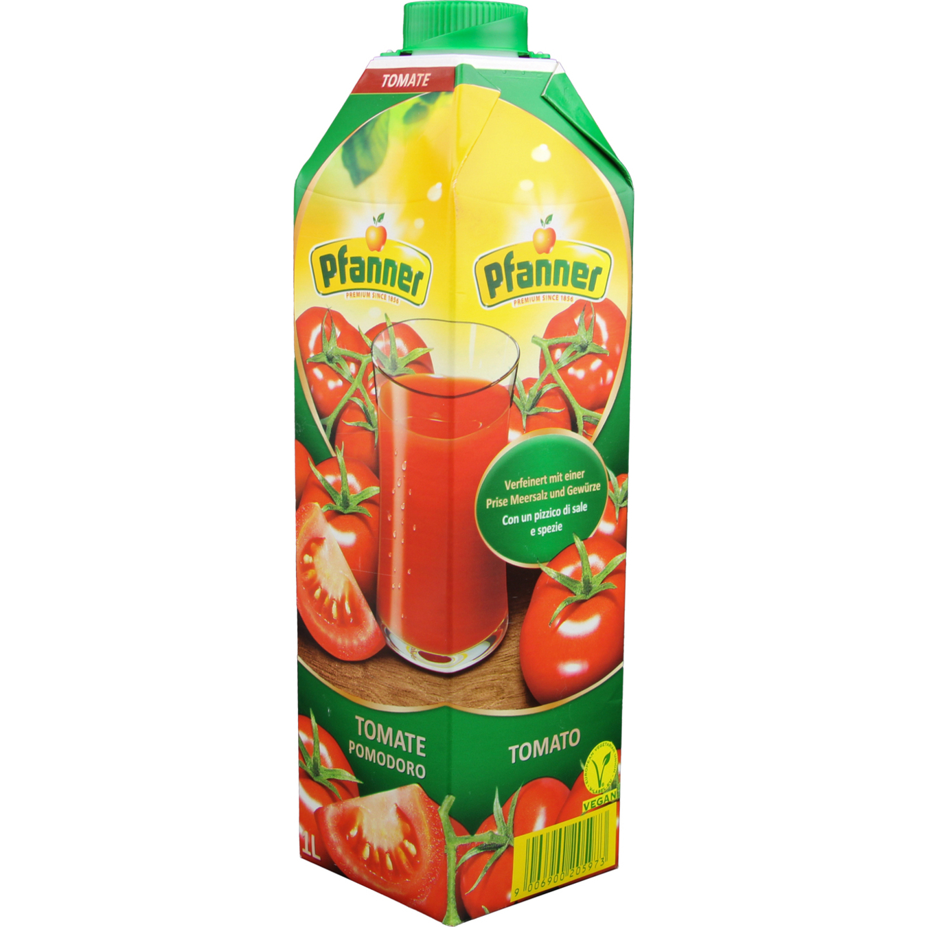 Phanner tomato juice 100% 1 l 4