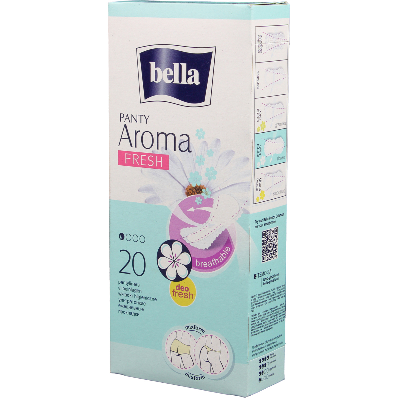 Bella Panty Aroma Fresh Daily Pads 20pcs 2