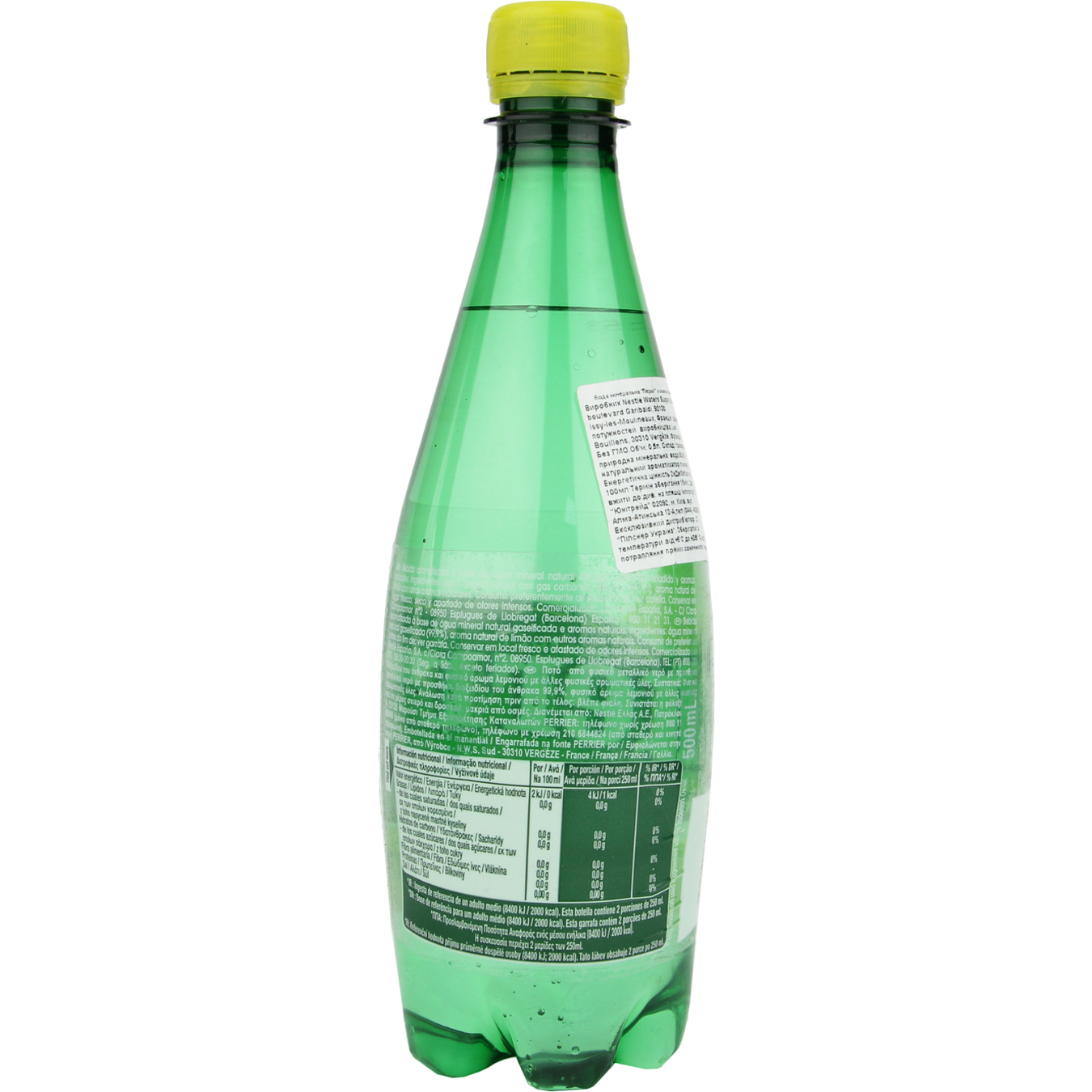 Carbonated Mineral Water Perrier lemon 0,5l 2