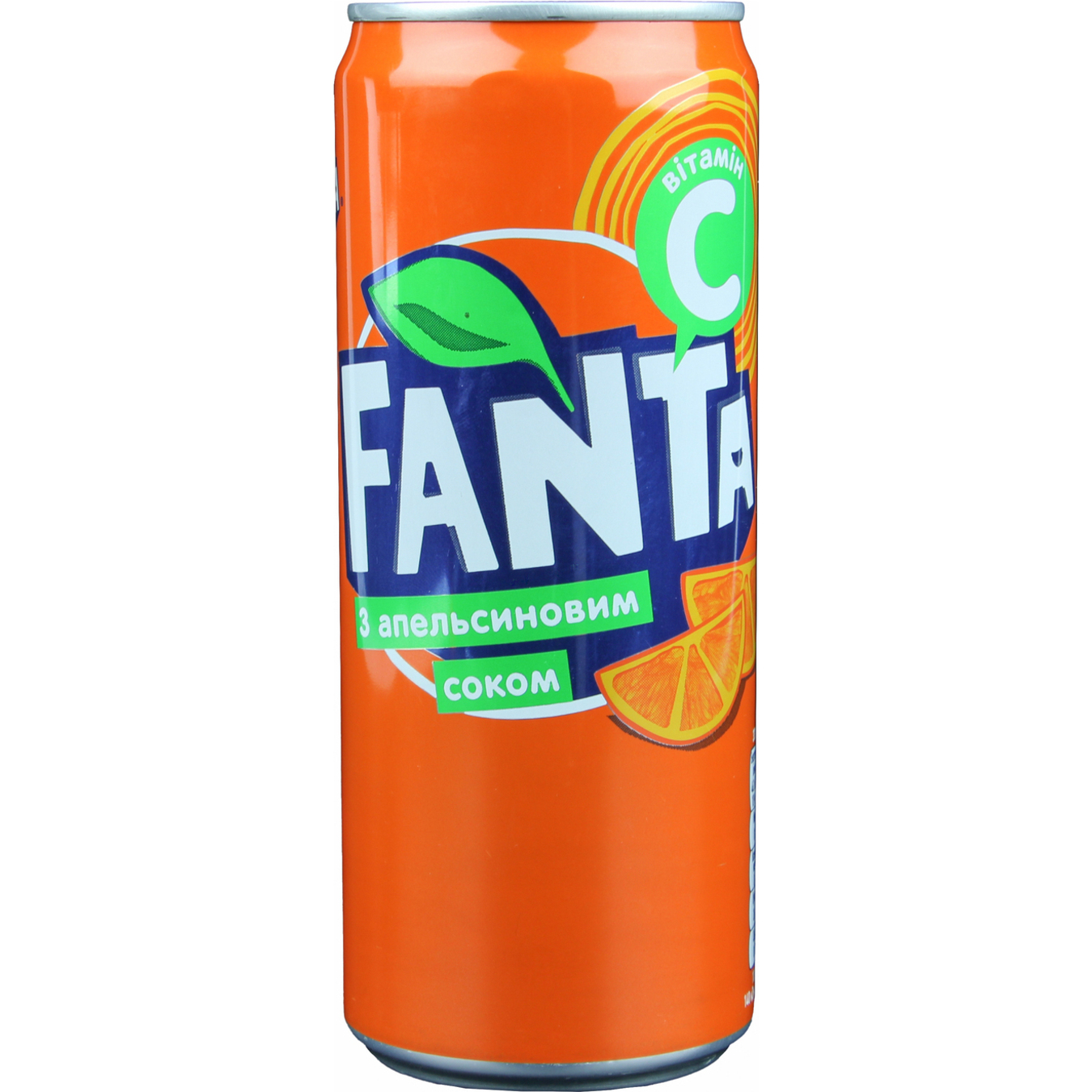 Fanta Orange Juice-Containing Carbonated Drink 330ml 
