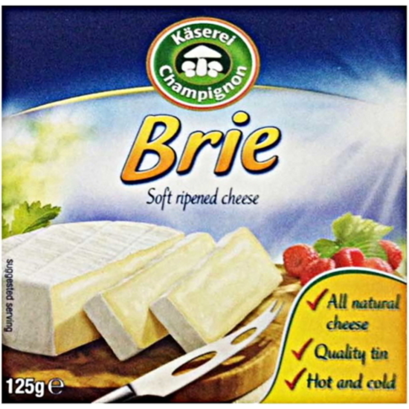 Сир Kaserei Export Brie з пліснявою 50% 125г