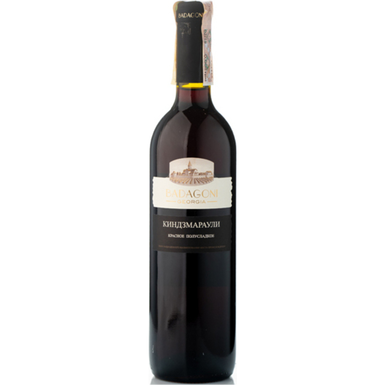 Вино Badagoni Киндзмараули красное полусладкое 10-12% 0,75л