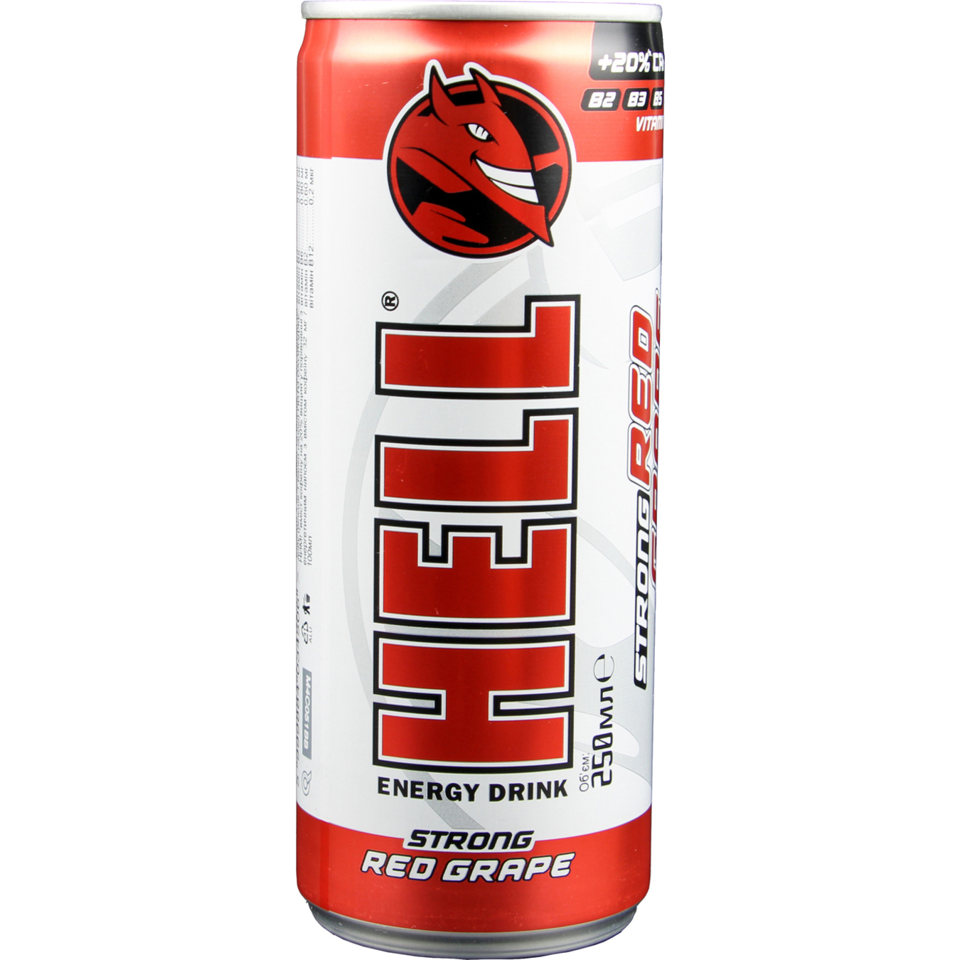 Hell Red Grapes Energy Drink 250ml