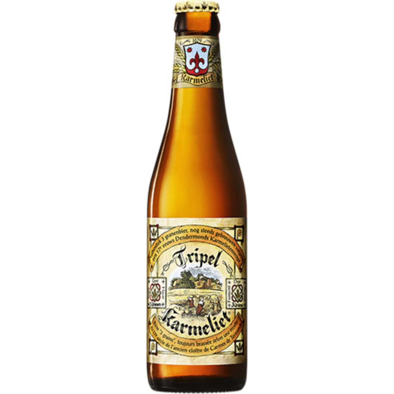 Пиво Tripel Karmeliet светлое 8,4% 0,33л стекло