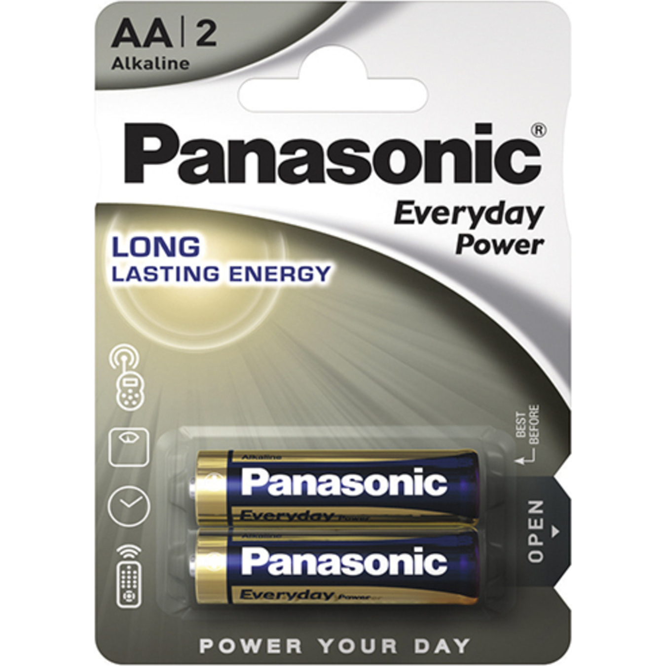 Батарейка Panasonic EVERYDAY POWER AA блистер 2
