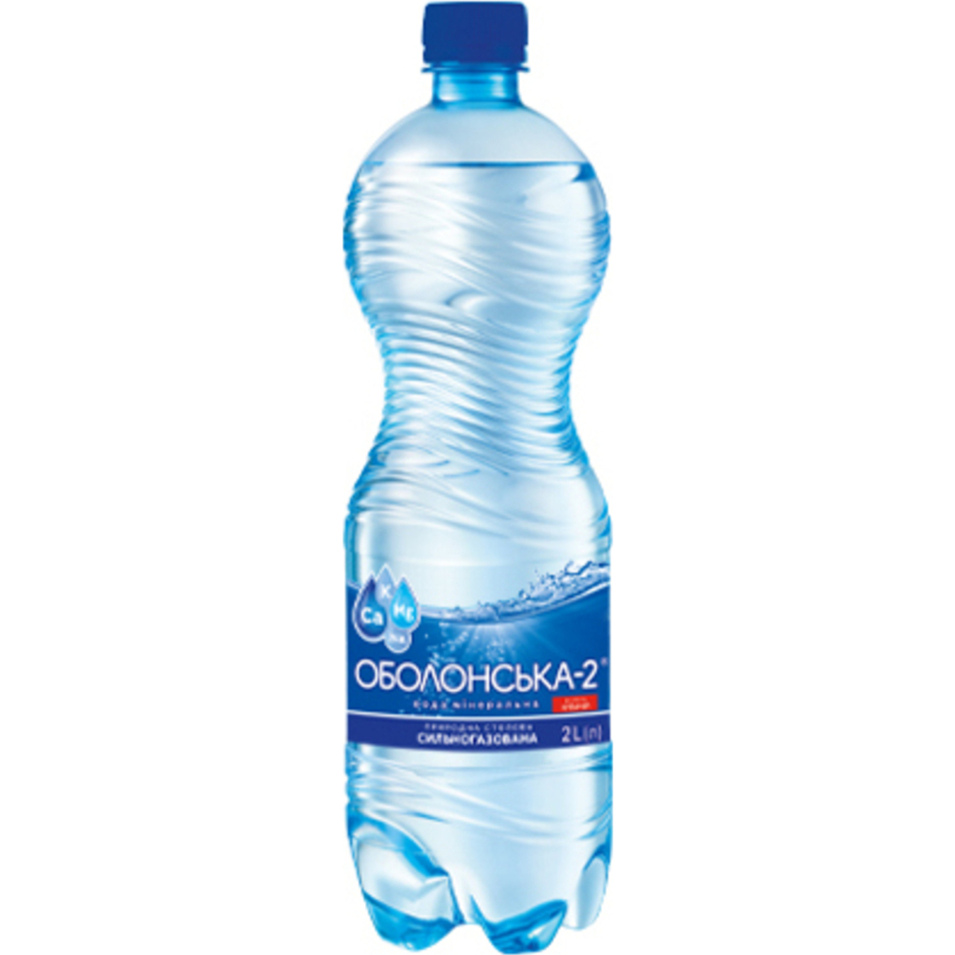 Obolonskaya carbonated water 2 l