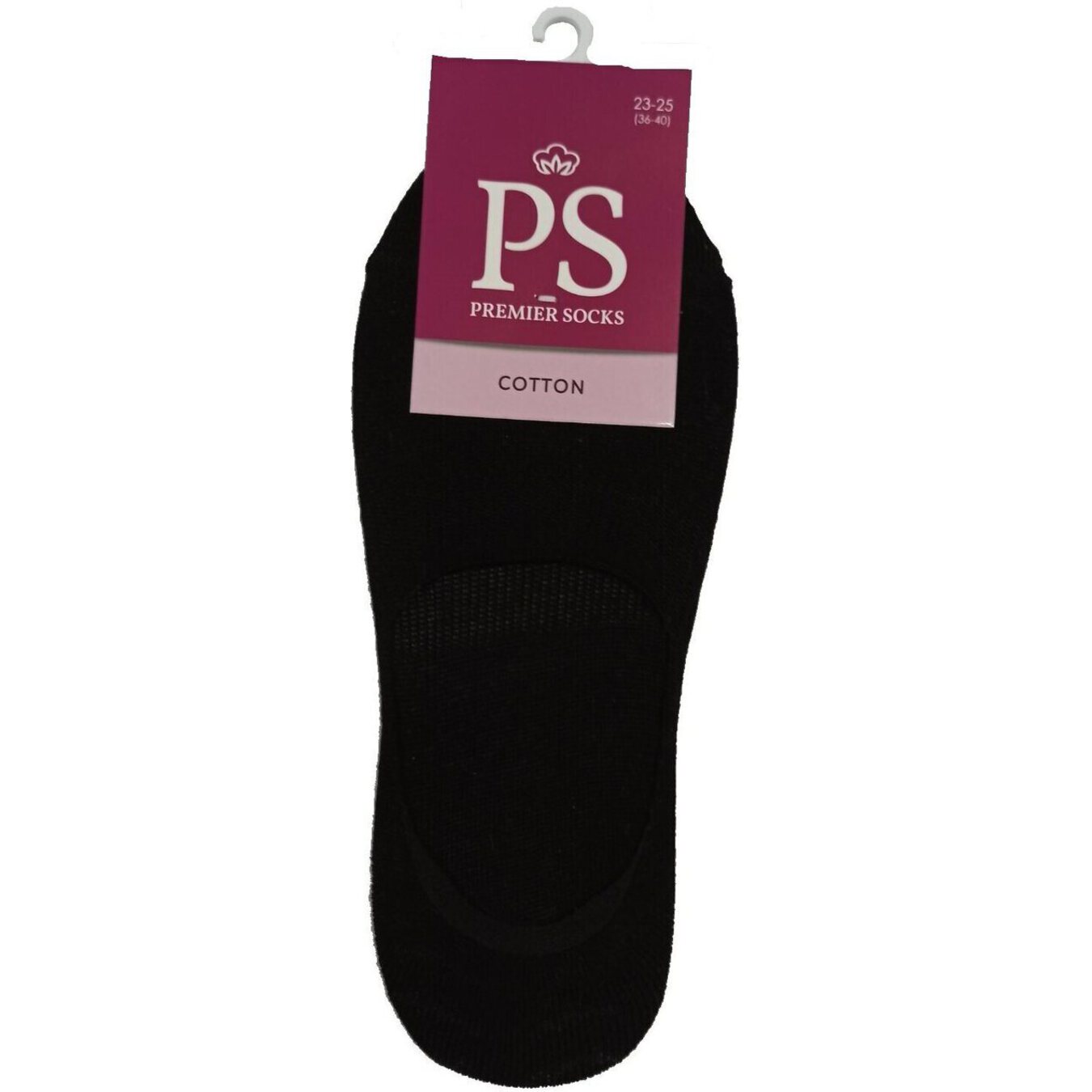Подследники Premier Socks женские черные размер 23-25