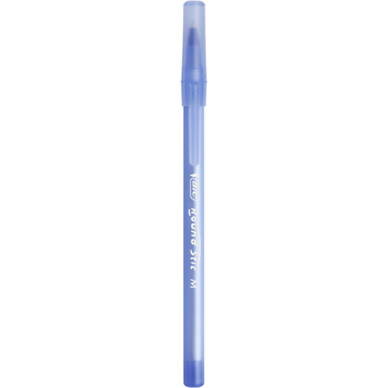 Ручка BIC Round Stic кулькова синя
