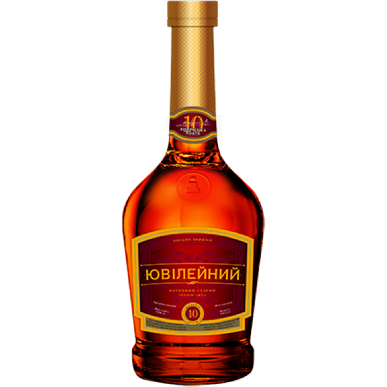 Odessa Jubilee cognac 43% shaped bottle 0.5 l 2