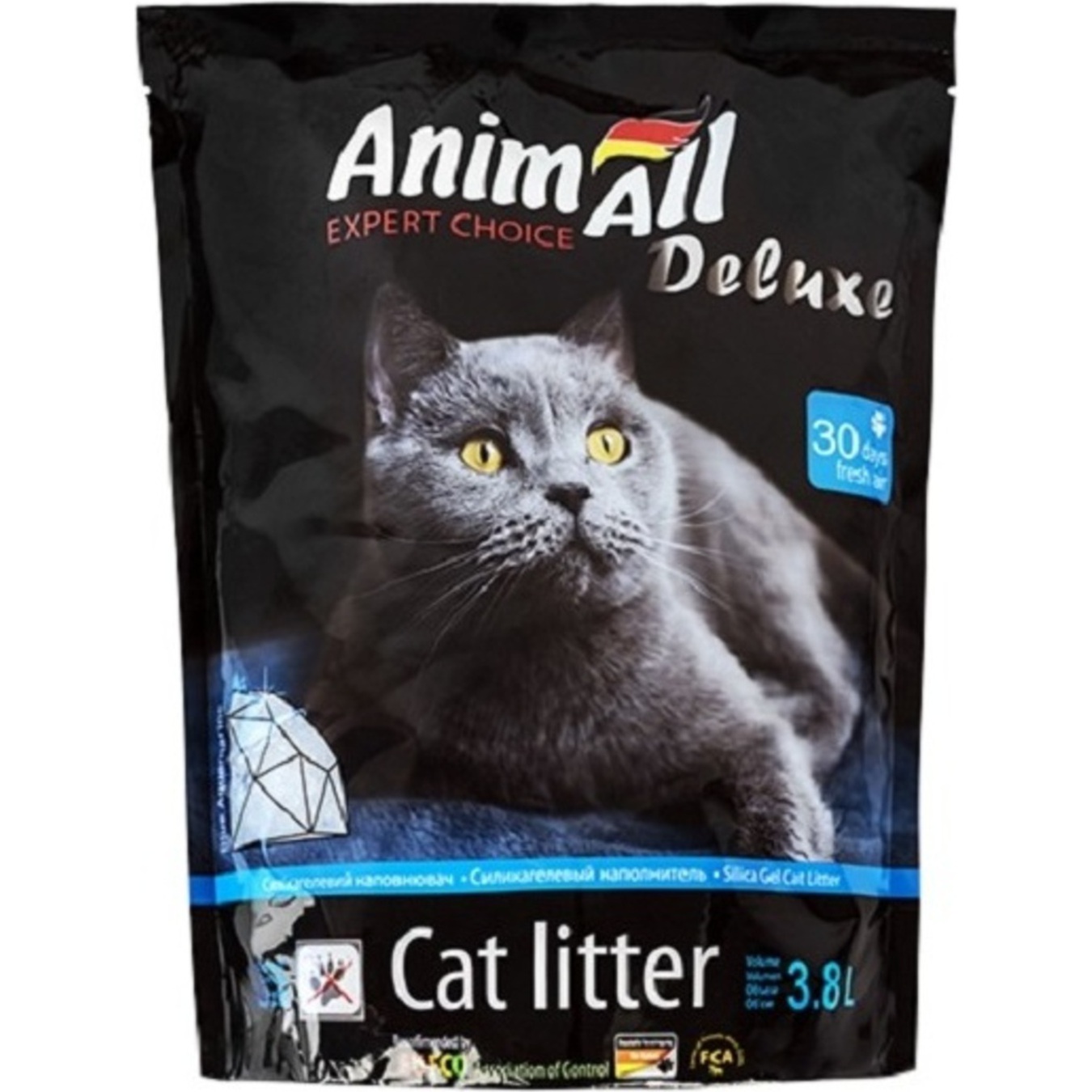AnimAll Filler for cat toilet silica gel 3,8l