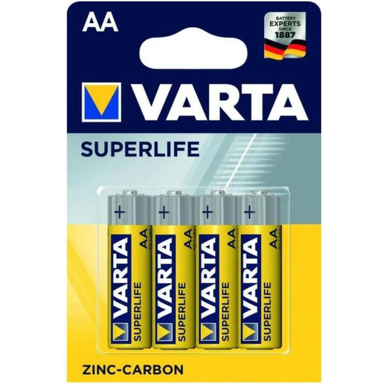 Varta Superlife AA BLI4 battery 2