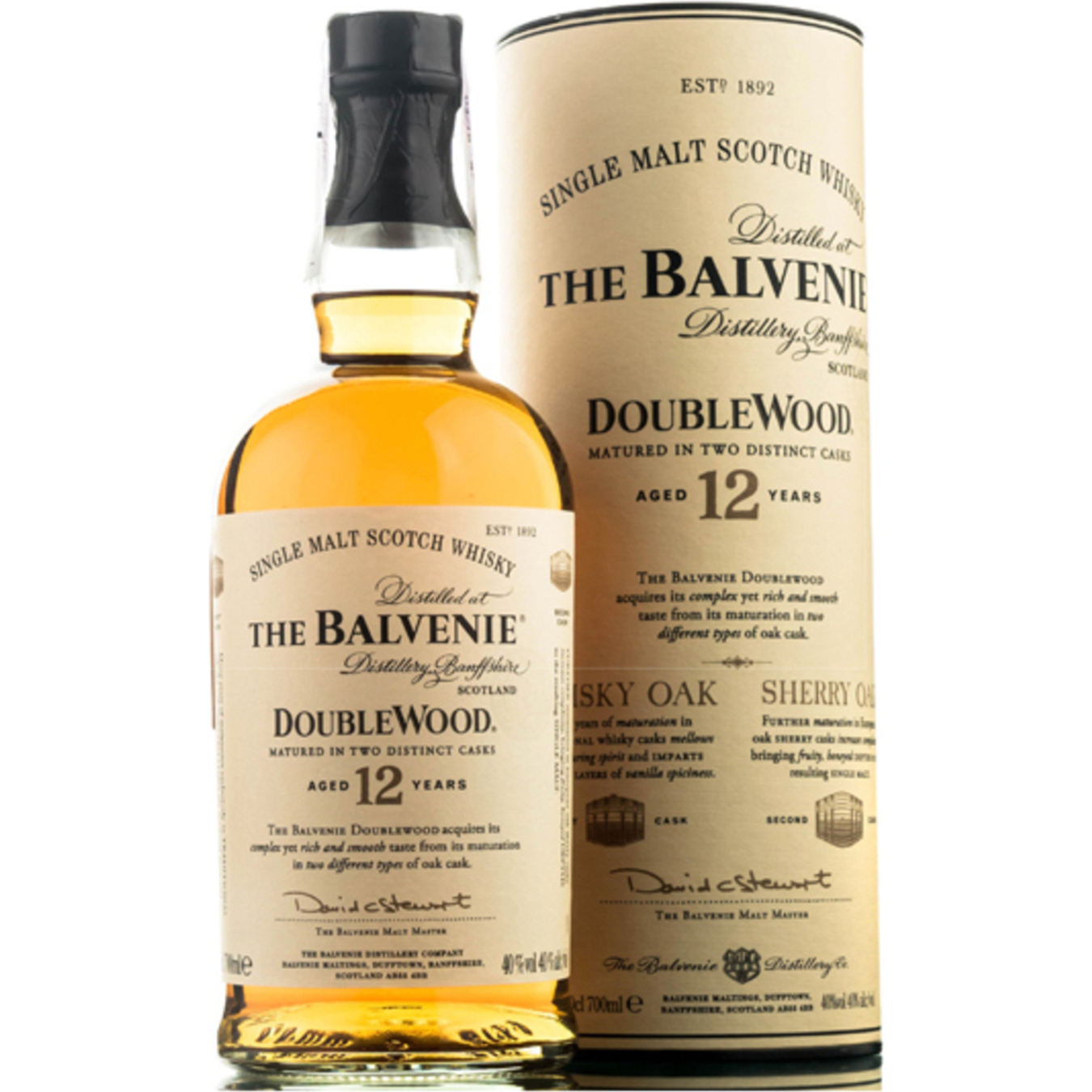 Balvenie DoubleWood Whiskey 12 0,4 0.7l
